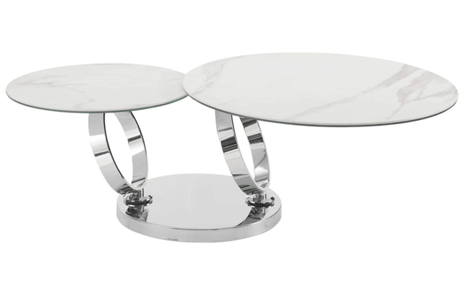 Luxury Modern Rings Coffee Table European Style for Villa