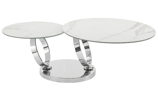 Luxury Modern Rings Coffee Table European Style for Villa