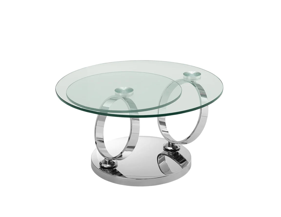 Luxury Modern Rings Coffee Table European Style for Villa