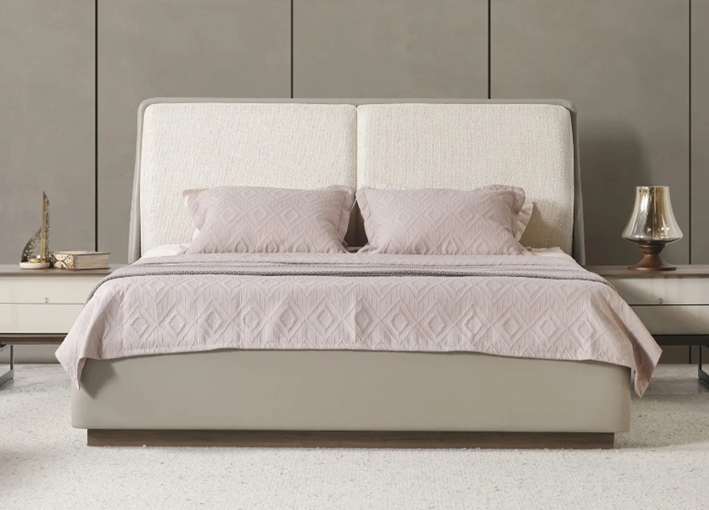 Luxury Modern Rome Bed European Style for Villa