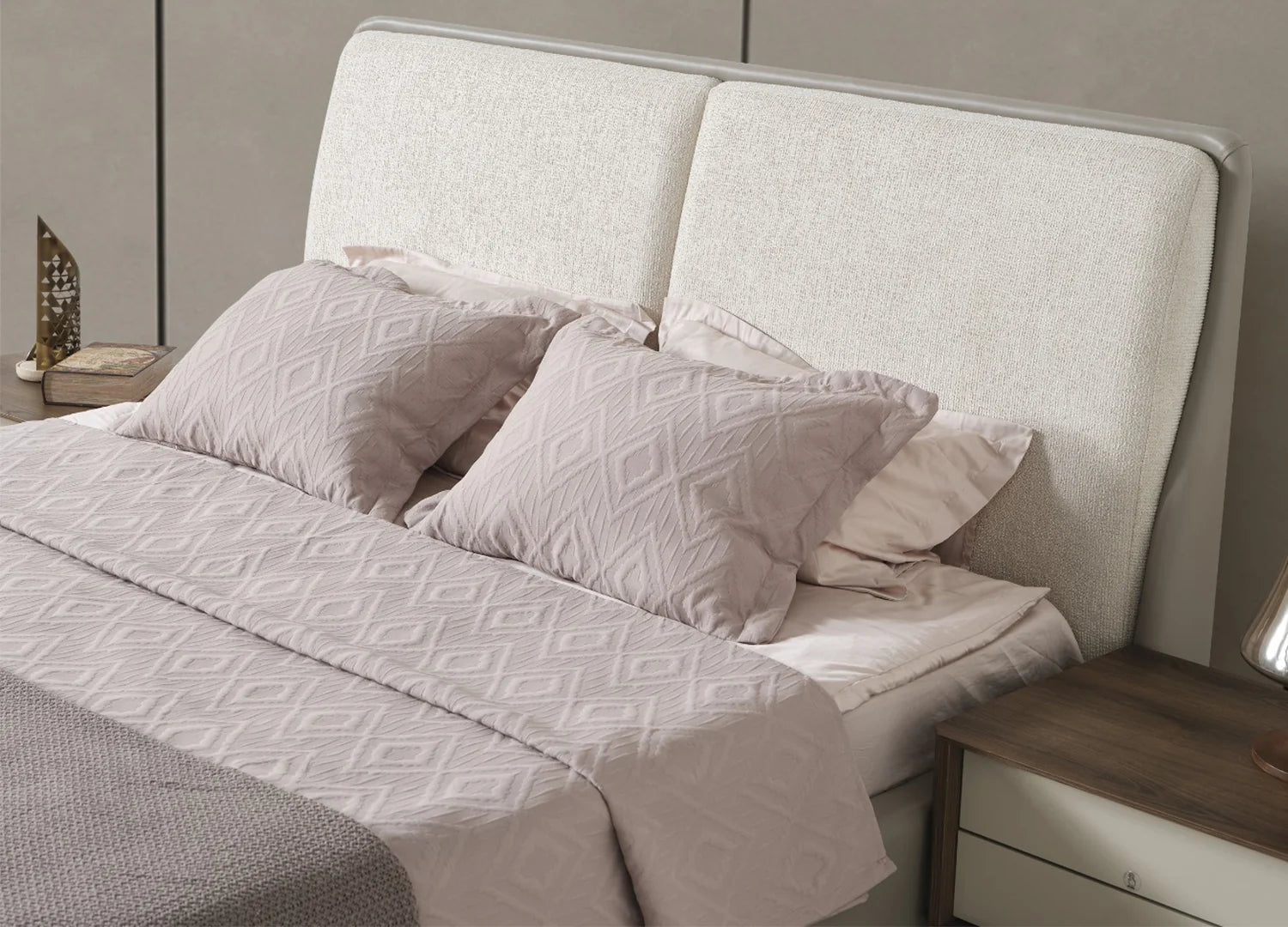 Luxury Modern Rome Bed European Style for Villa