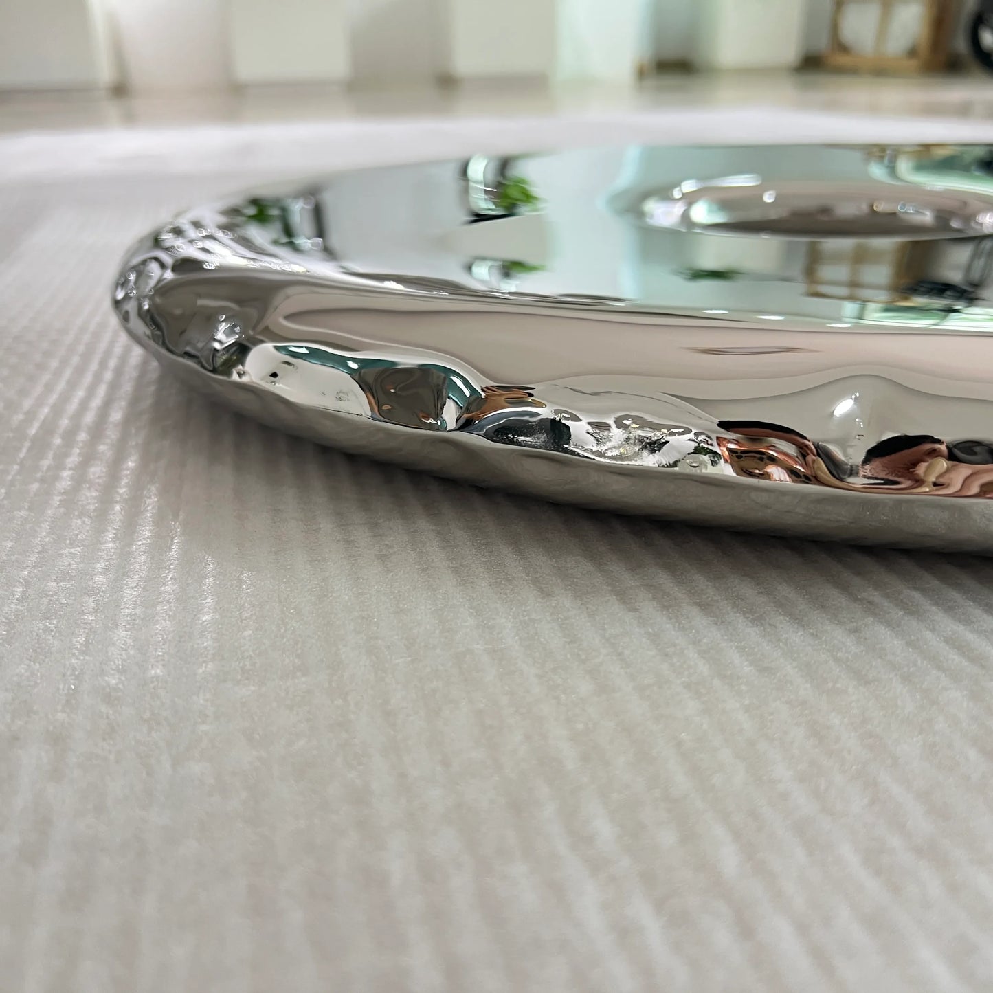 Luxury Modern Rondo Round Mirror European Style for Villa