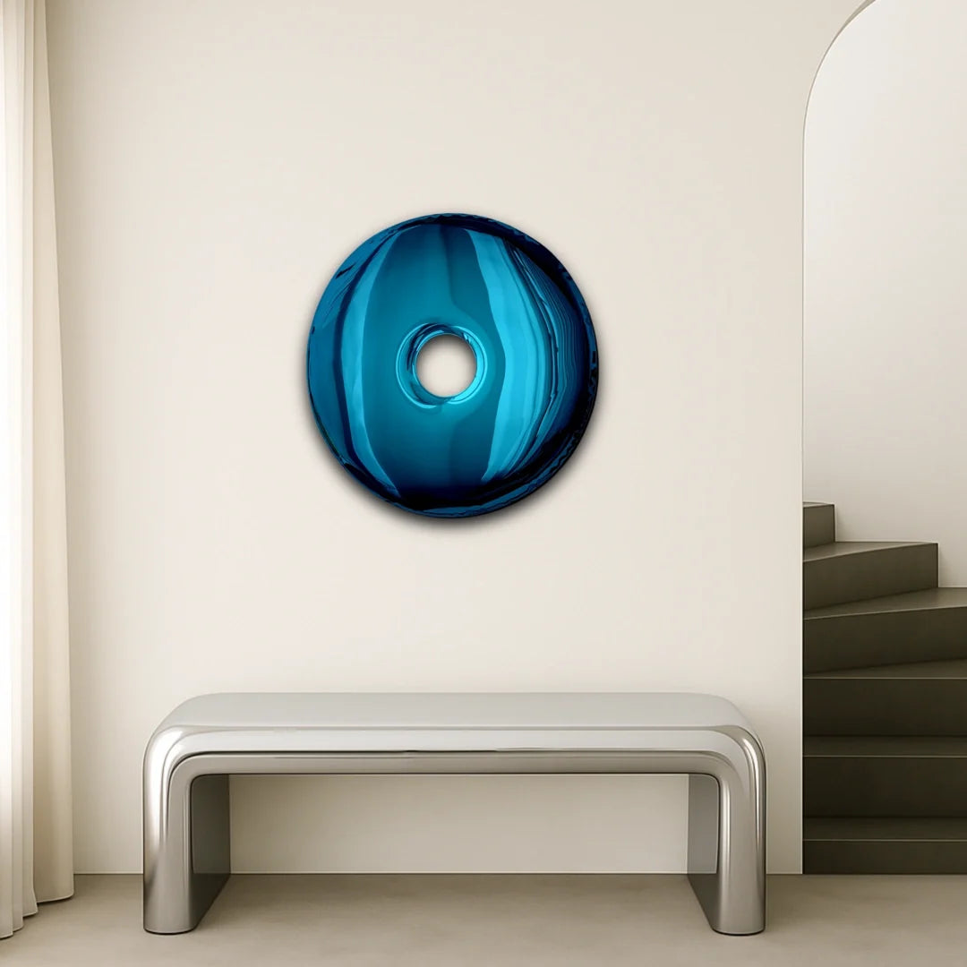 Luxury Modern Rondo Round Mirror European Style for Villa