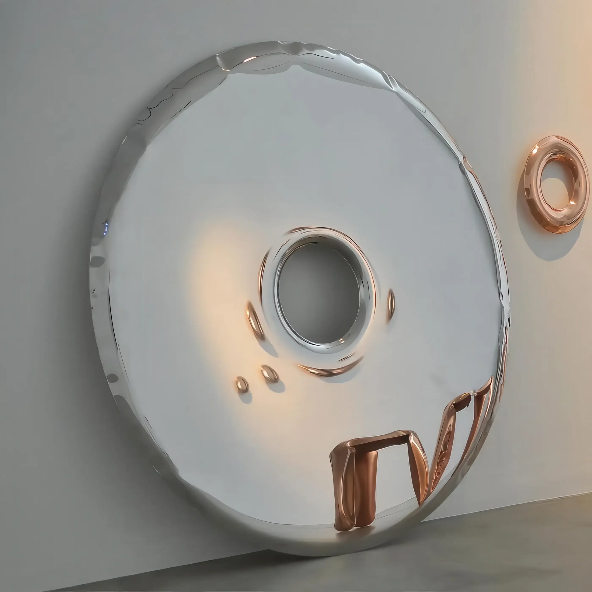 Luxury Modern Rondo Round Mirror European Style for Villa