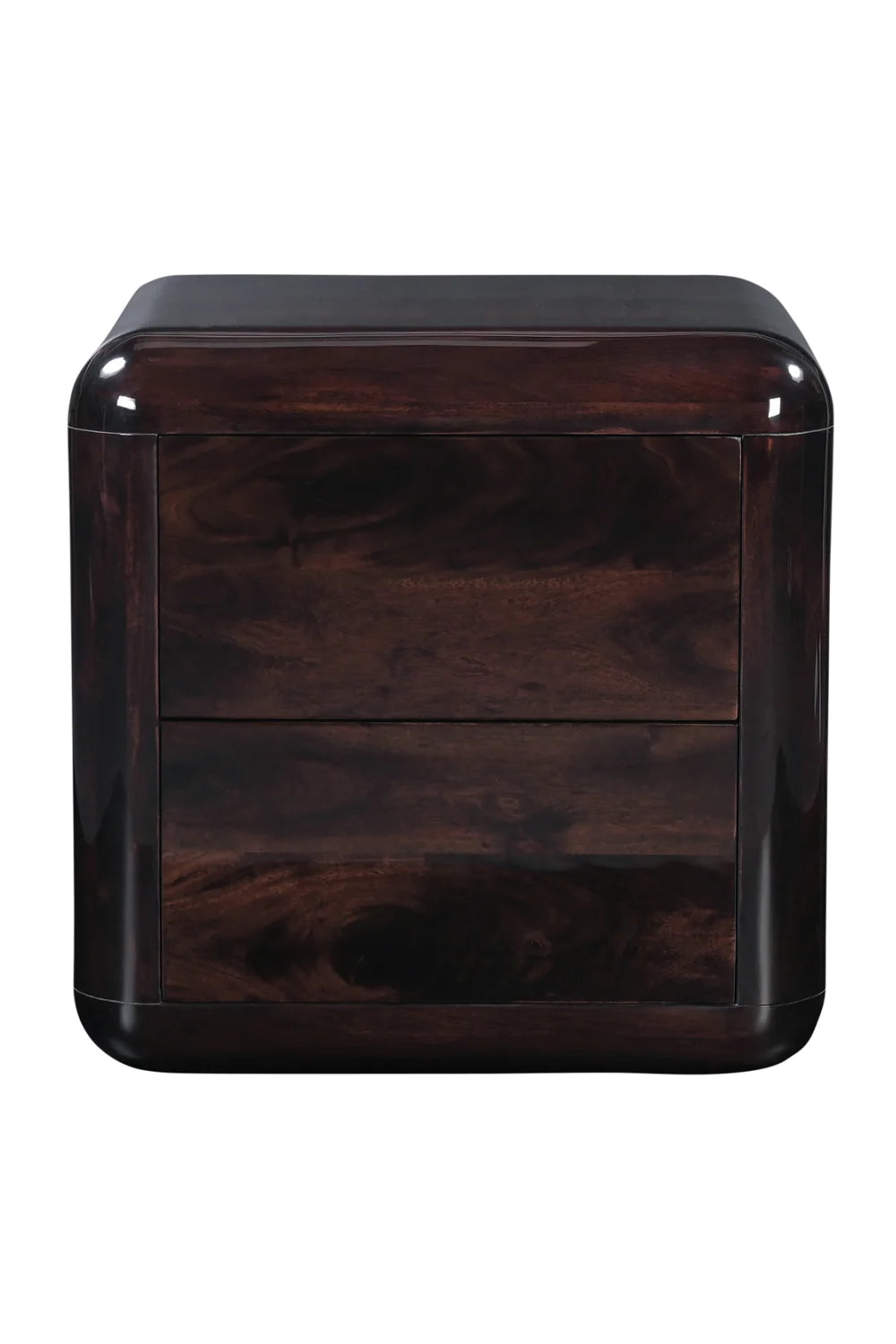 Luxury Modern Rory 2-Drawer Nightstand European Style for Villa