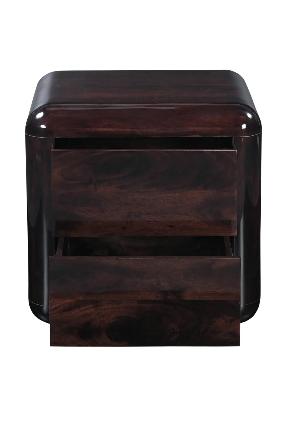 Luxury Modern Rory 2-Drawer Nightstand European Style for Villa