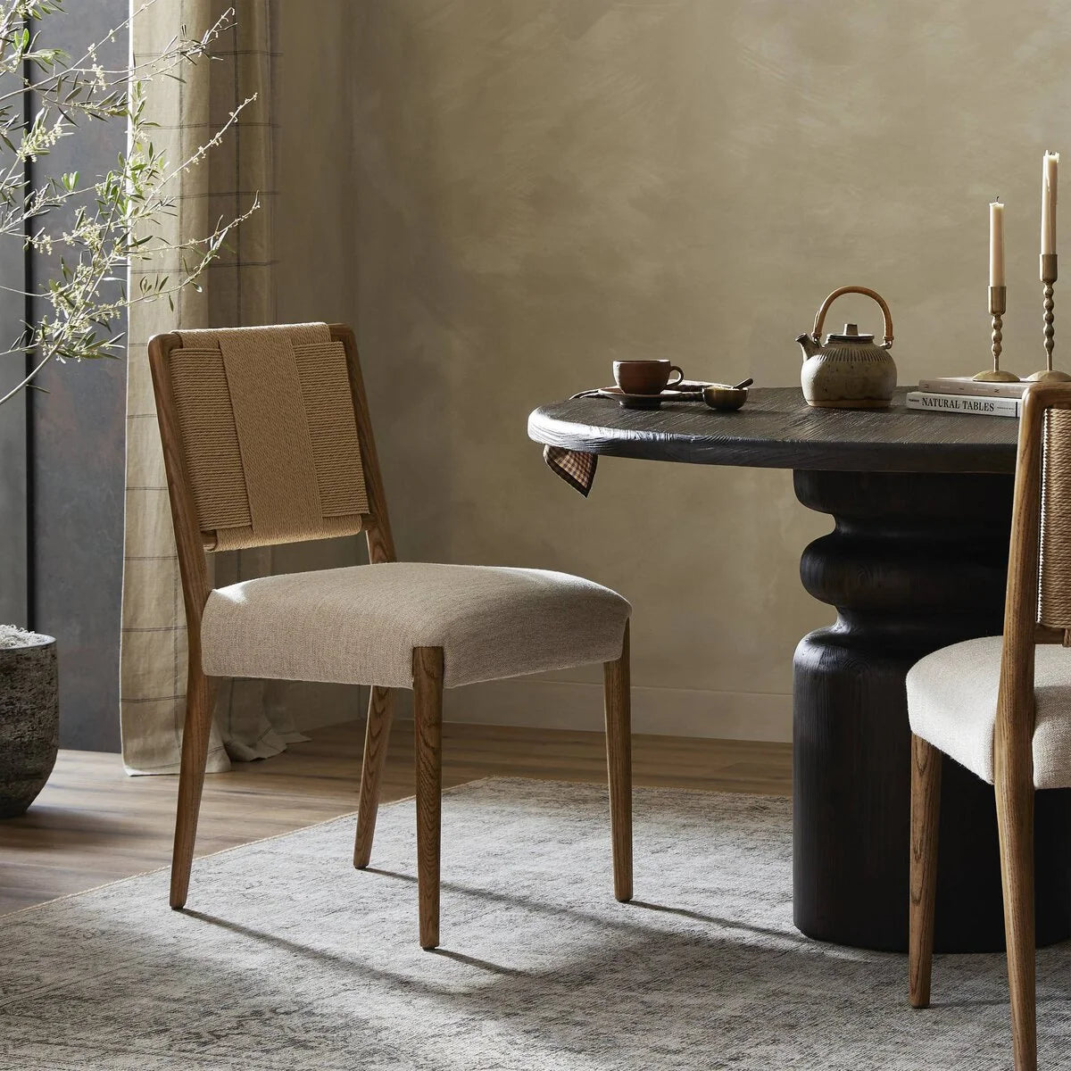 Luxury Modern Rothler Dining Chair European Style for Villa