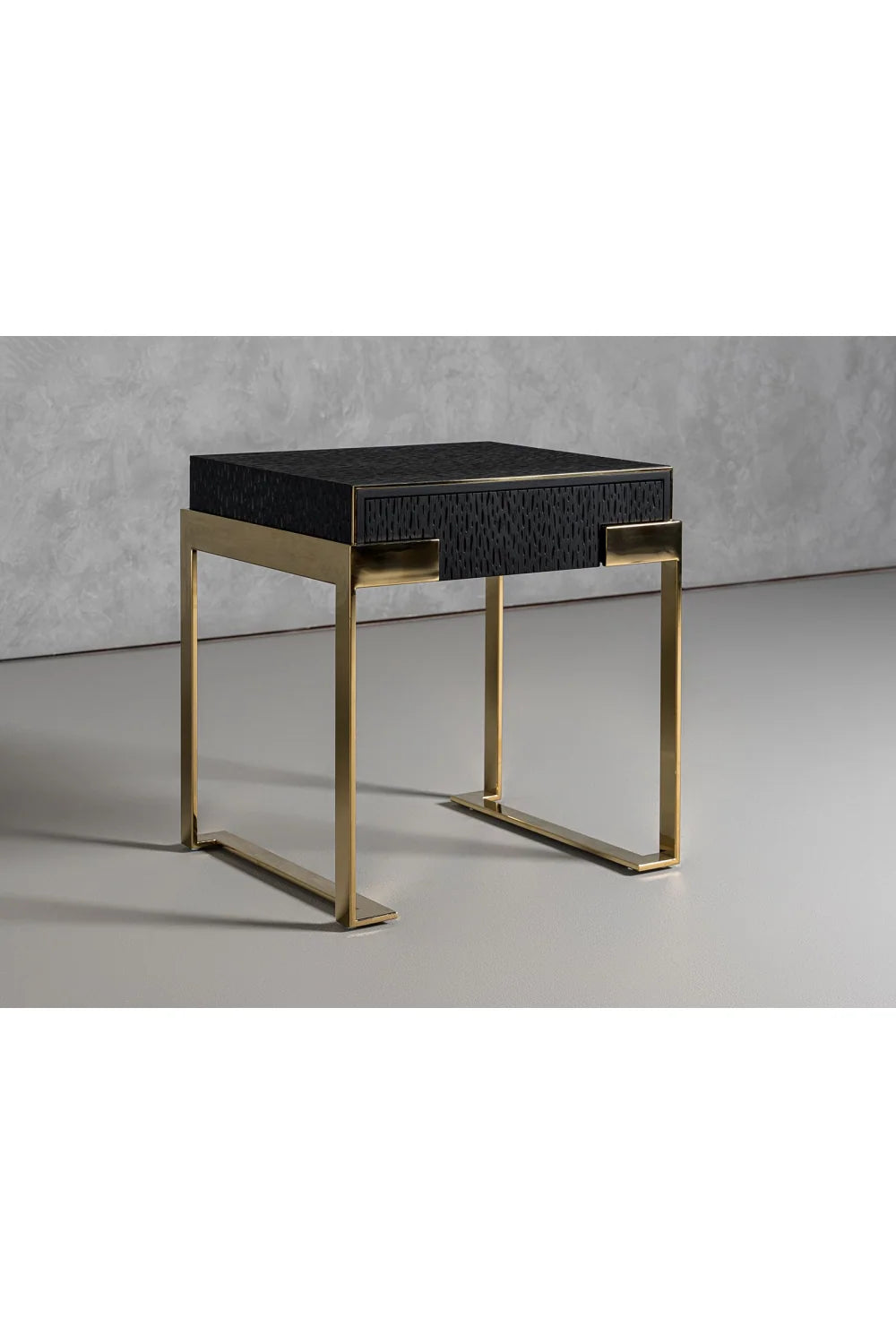 Luxury Modern Rothsay Wenge Oak Nightstand European Style for Villa