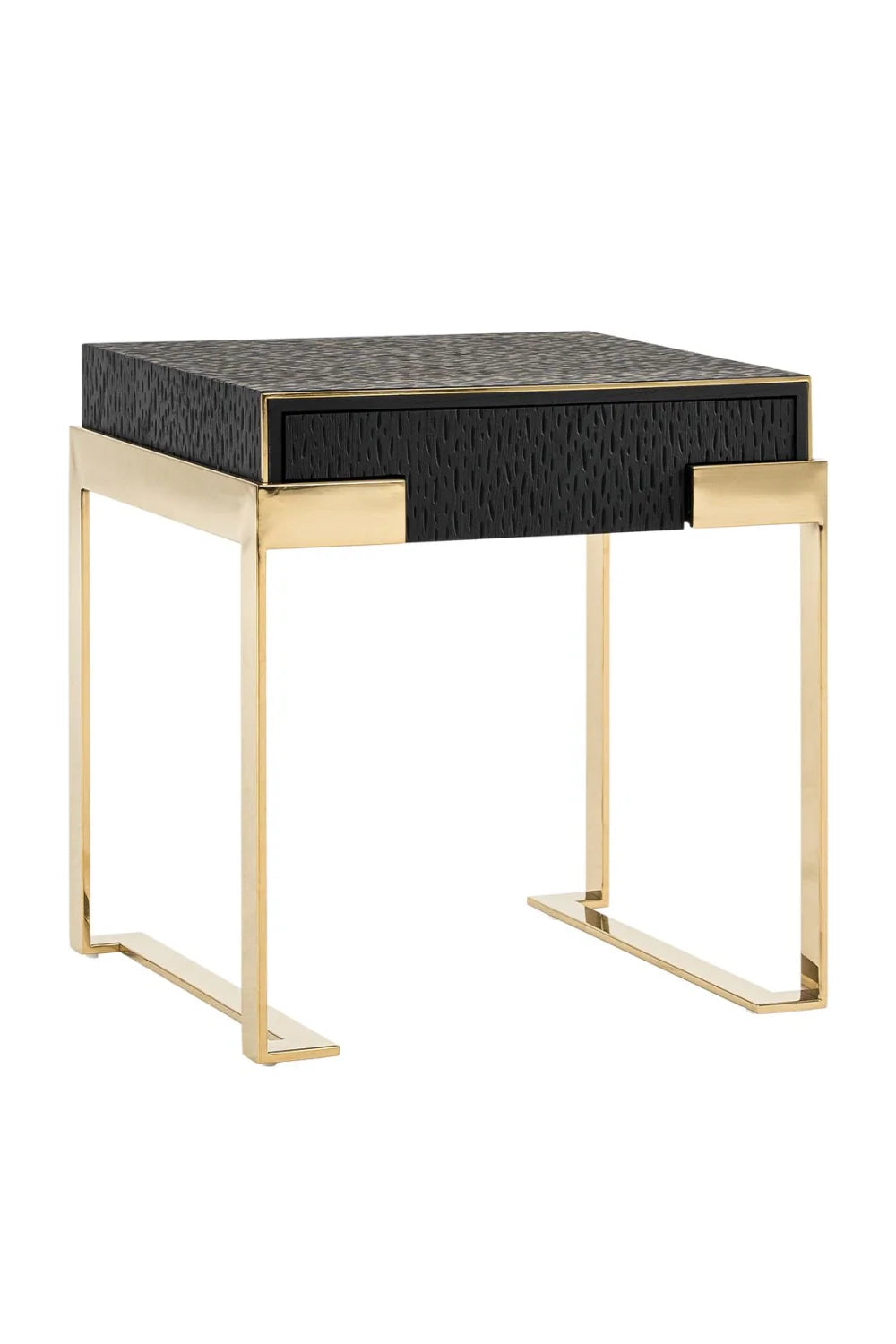 Luxury Modern Rothsay Wenge Oak Nightstand European Style for Villa