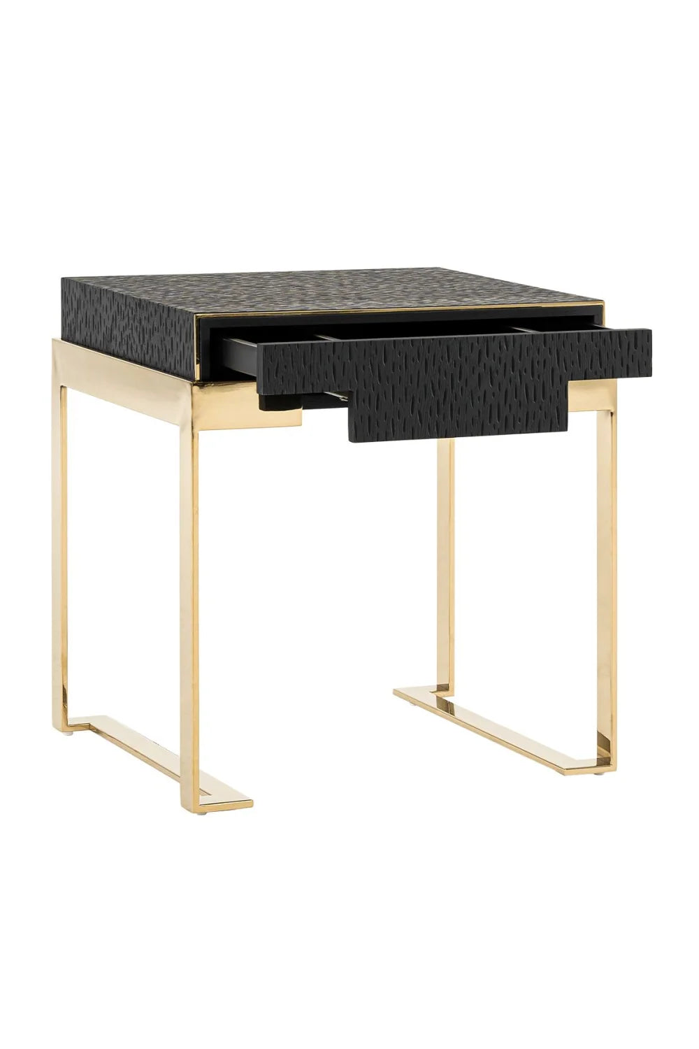 Luxury Modern Rothsay Wenge Oak Nightstand European Style for Villa