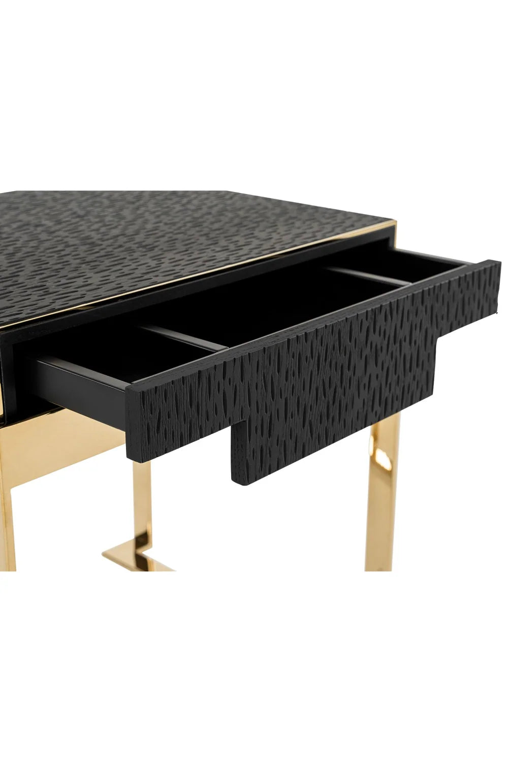 Luxury Modern Rothsay Wenge Oak Nightstand European Style for Villa