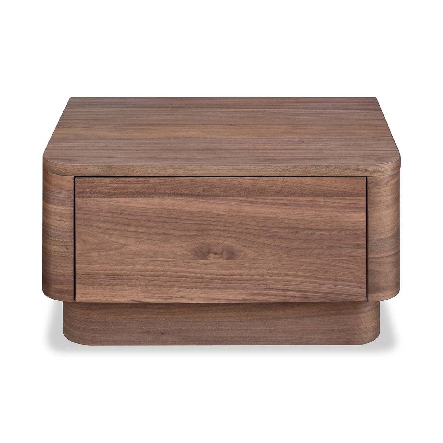 Luxury Modern Round Off 1-Drawer Nightstand European Style for Villa