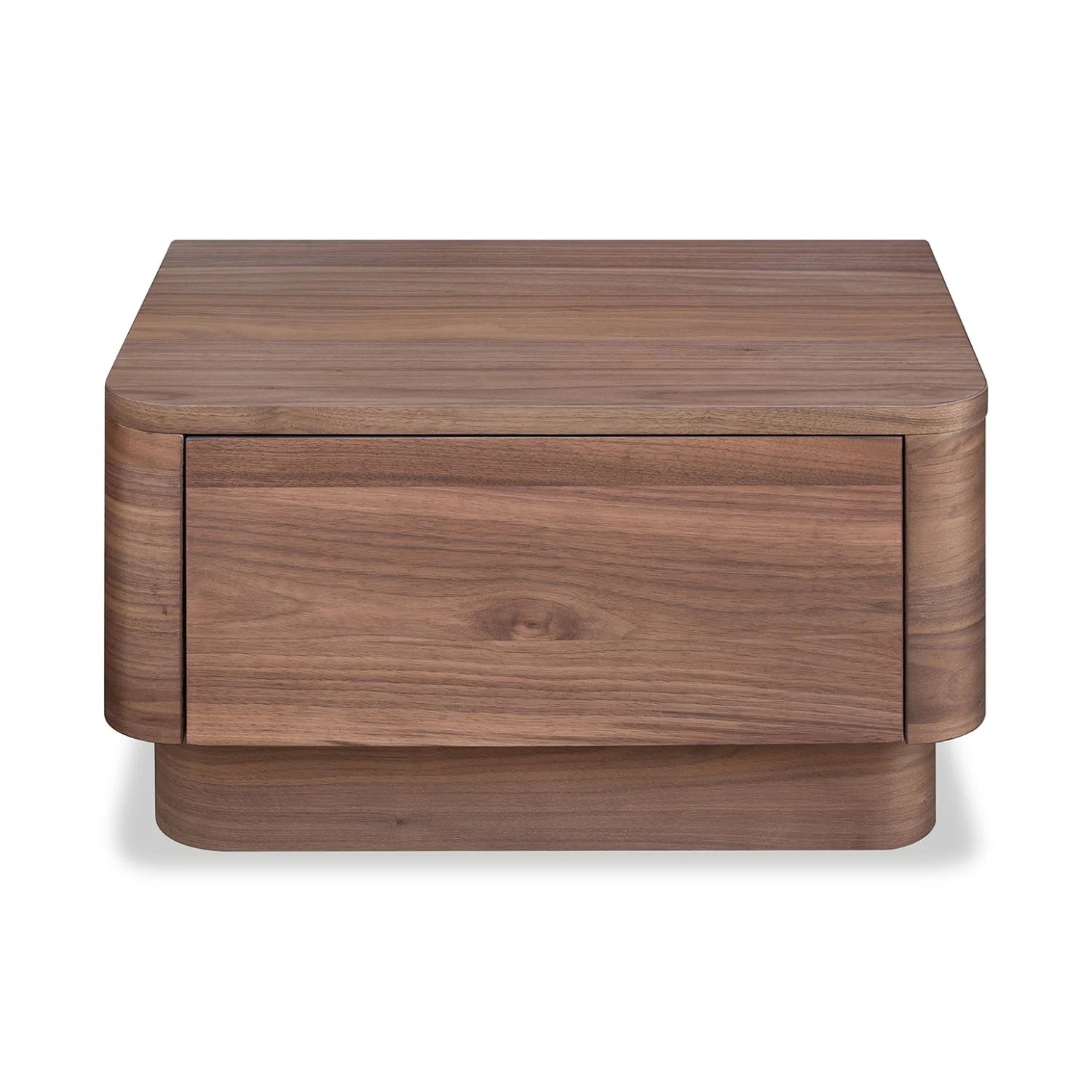 Luxury Modern Round Off 1-Drawer Nightstand European Style for Villa