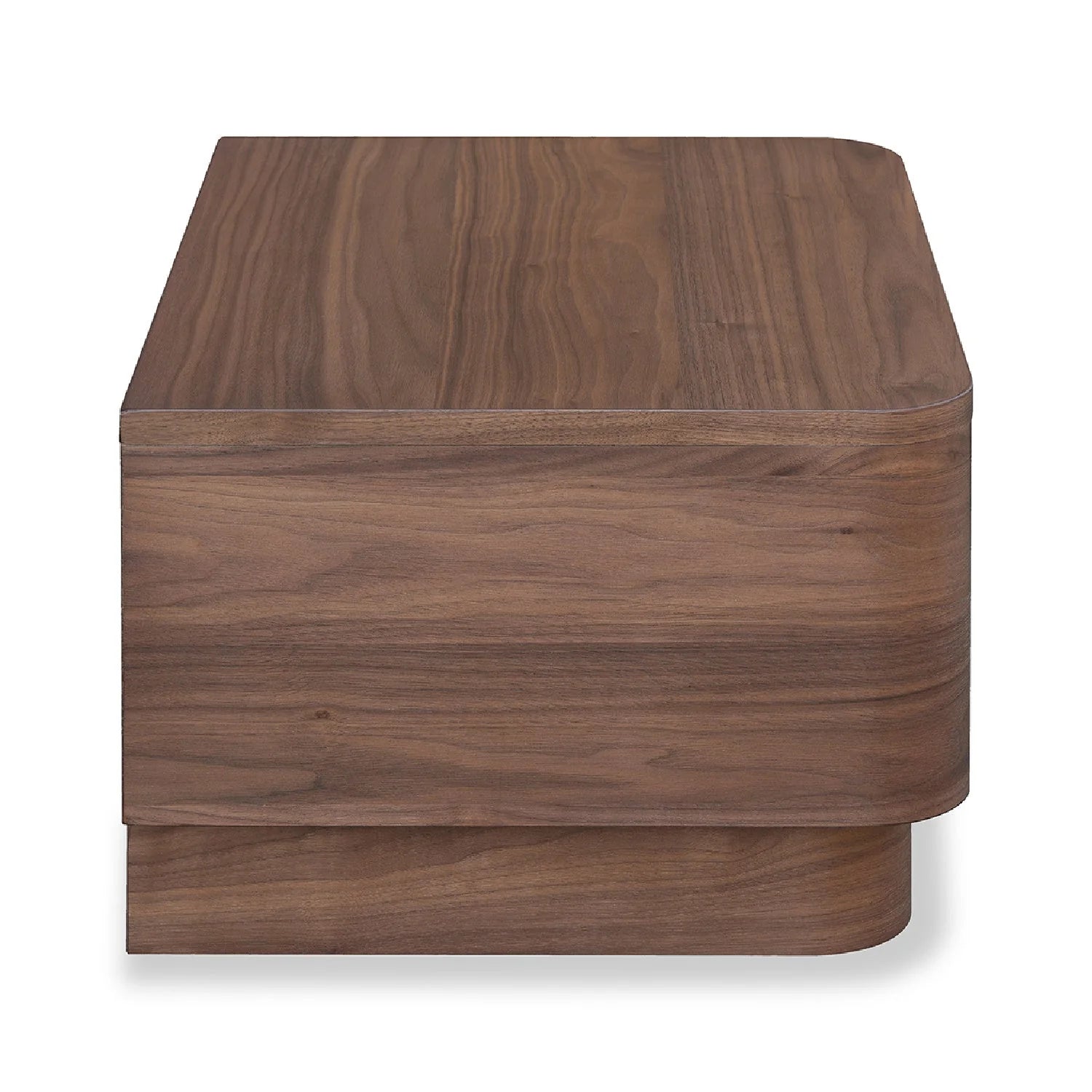 Luxury Modern Round Off 1-Drawer Nightstand European Style for Villa