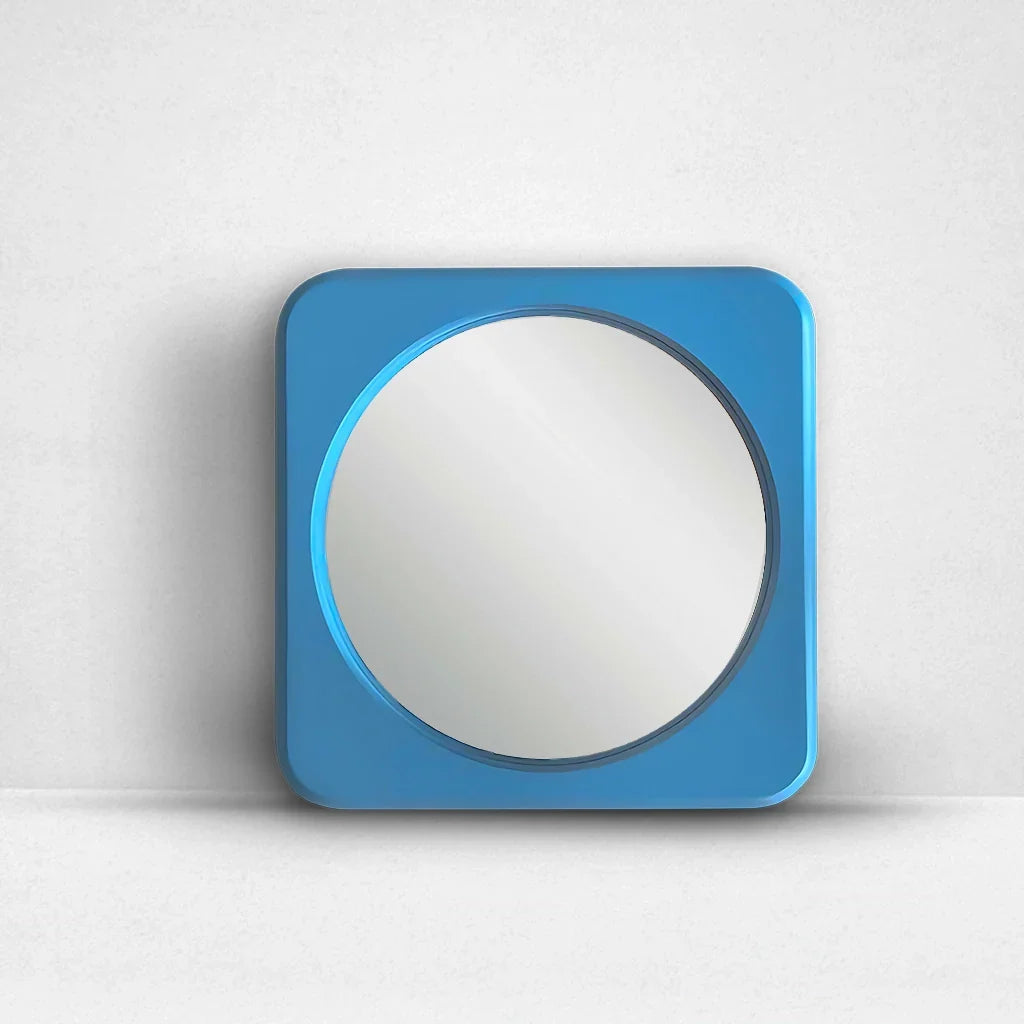 Luxury Modern Rounded Square Mirror European Style for Villa