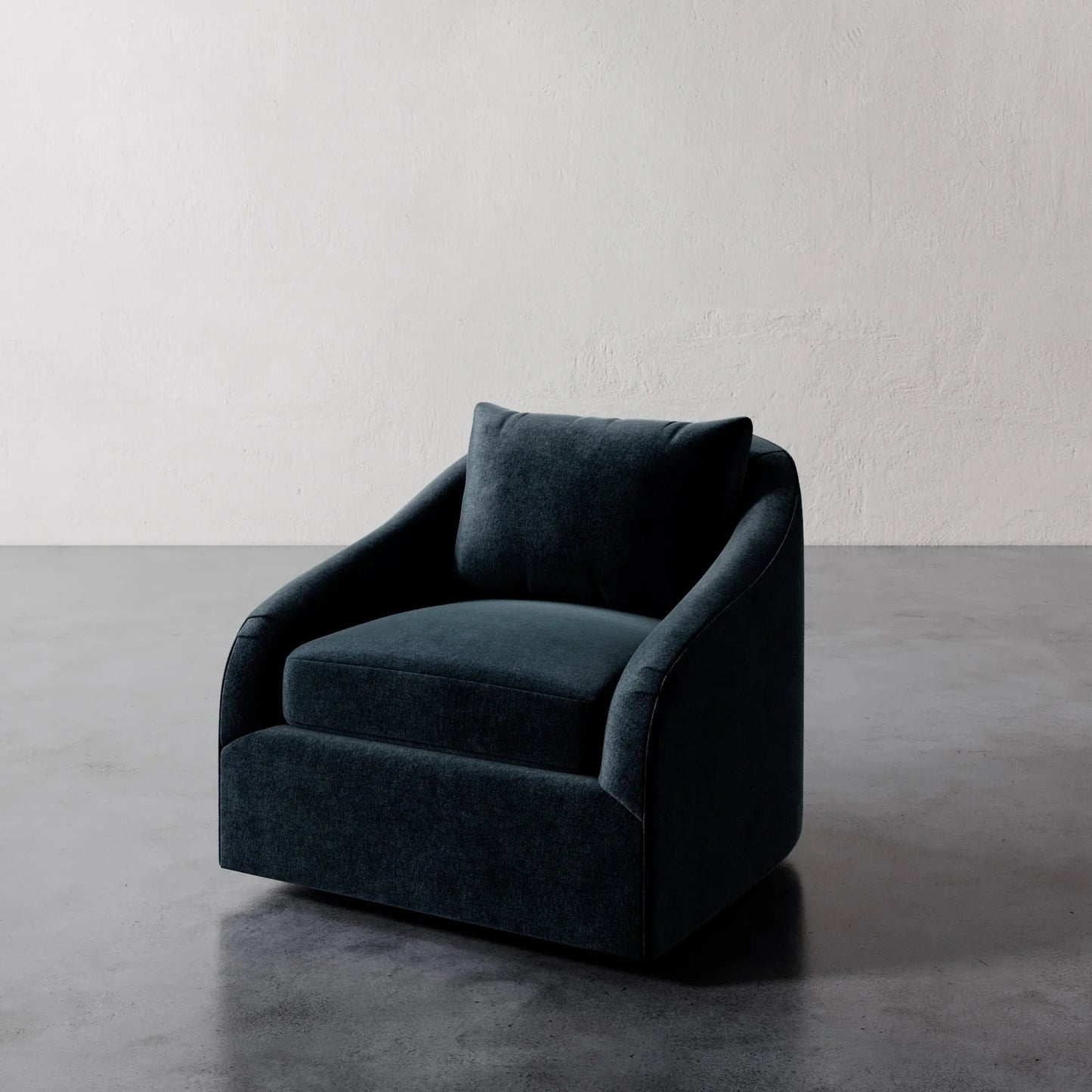 Luxury Modern Rousseau Swivel Chair European Style for Villa