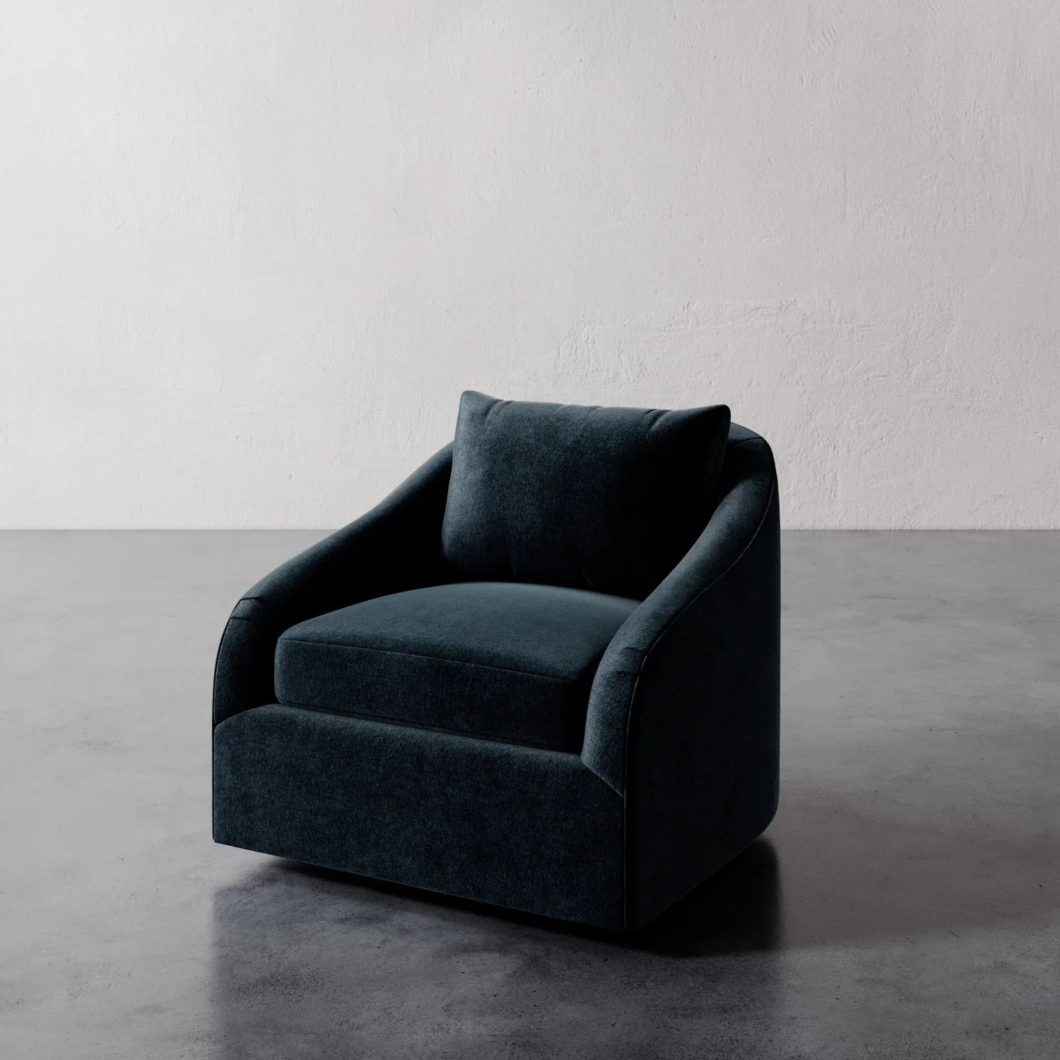 Luxury Modern Rousseau Swivel Chair European Style for Villa