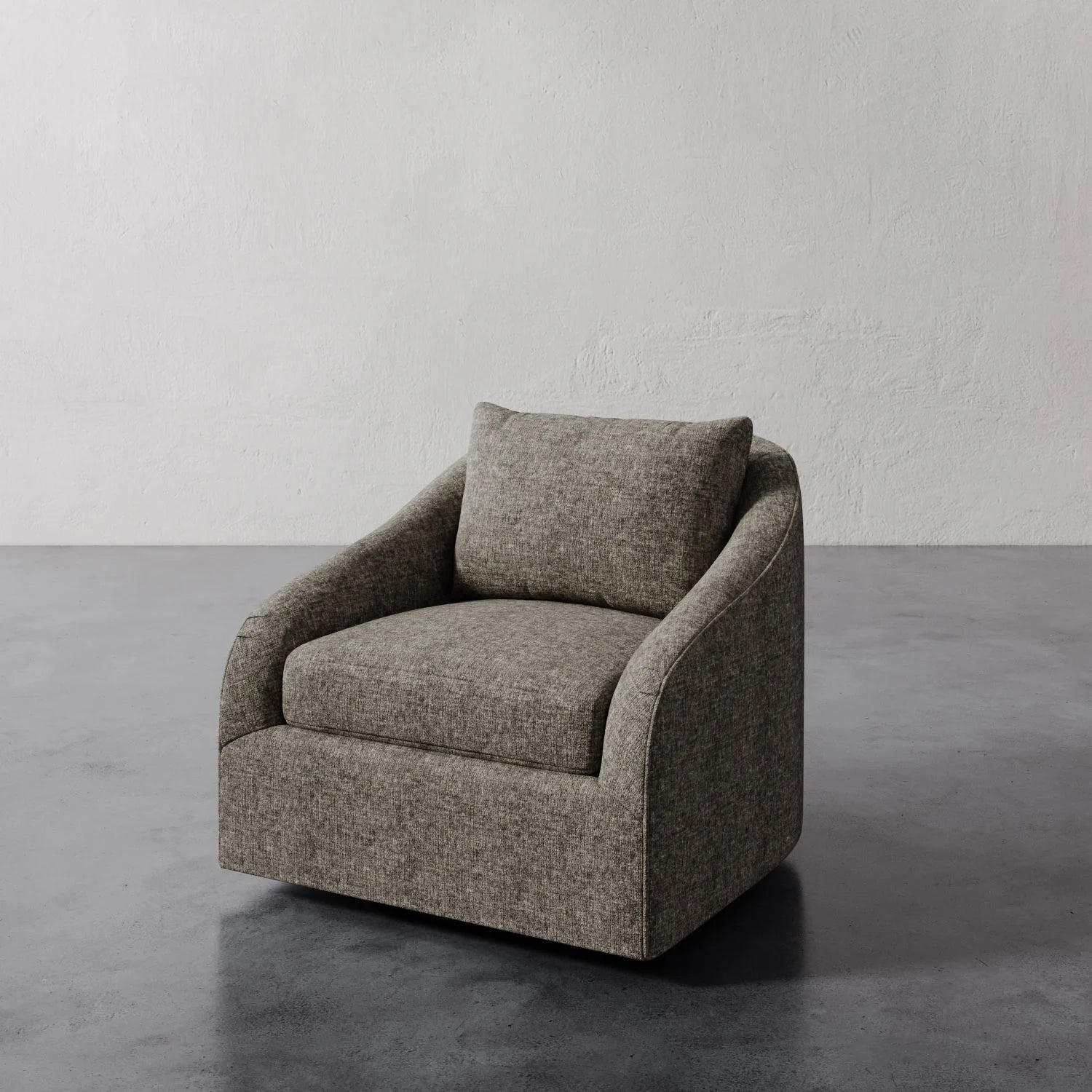 Luxury Modern Rousseau Swivel Chair European Style for Villa