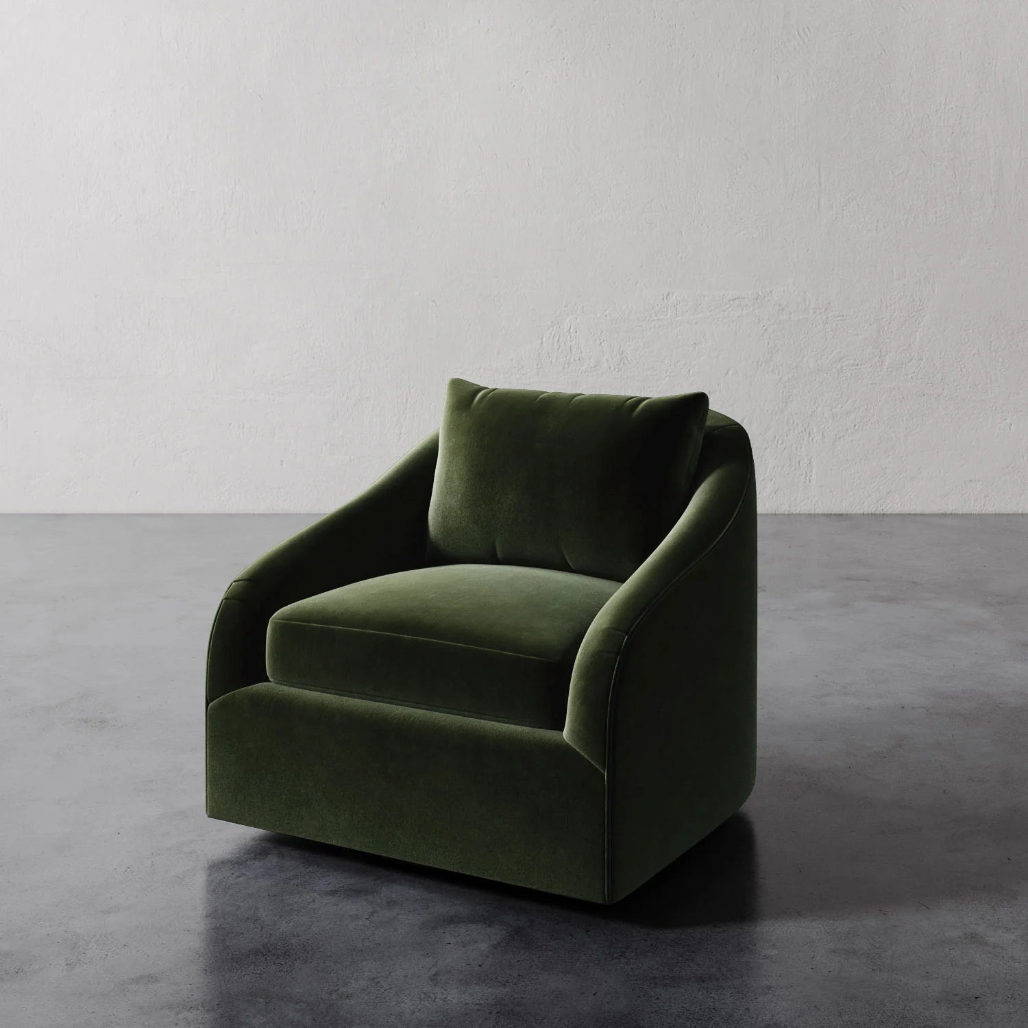 Luxury Modern Rousseau Swivel Chair European Style for Villa