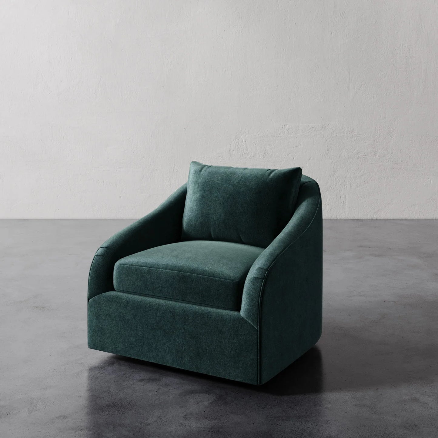 Luxury Modern Rousseau Swivel Chair European Style for Villa