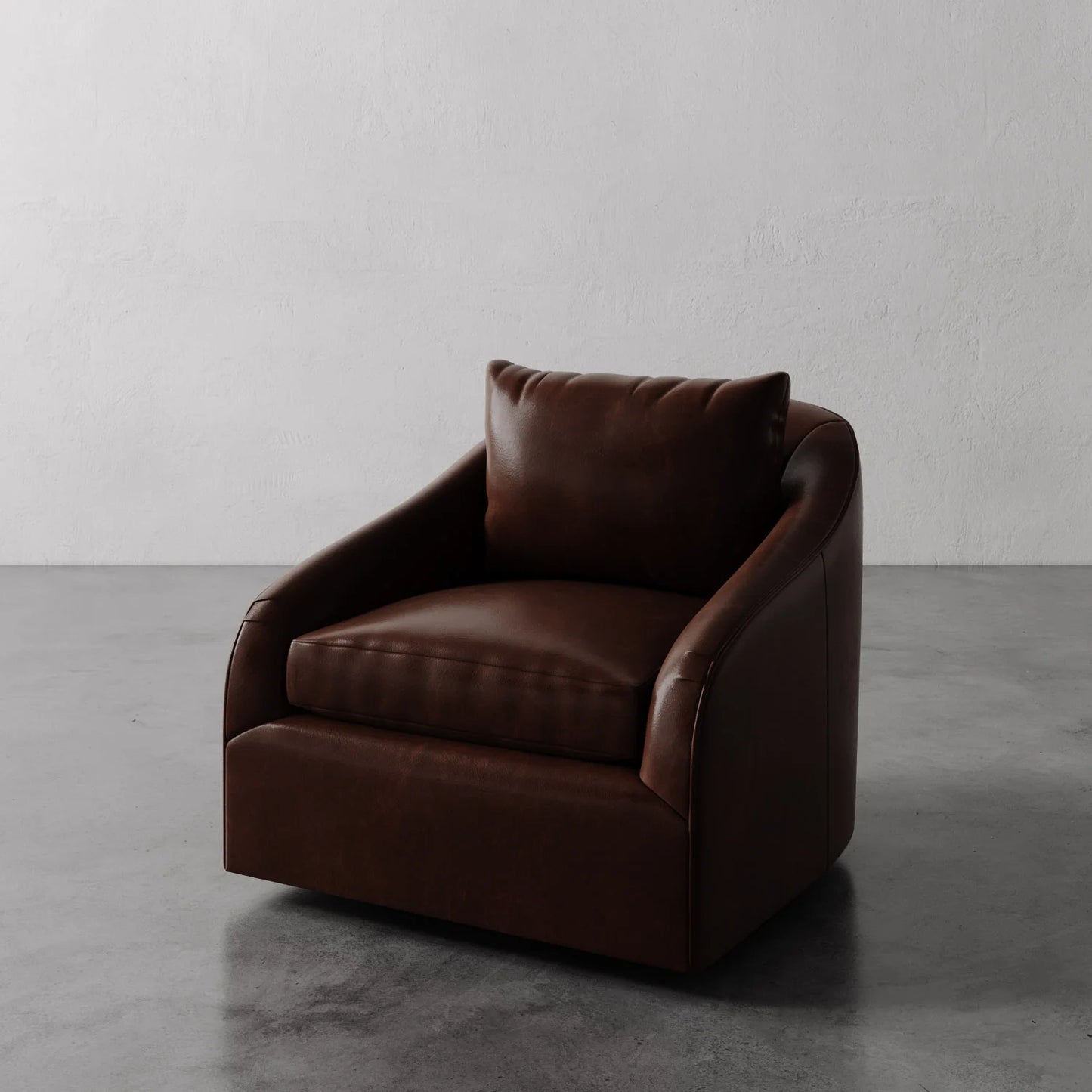 Luxury Modern Rousseau Swivel Chair European Style for Villa