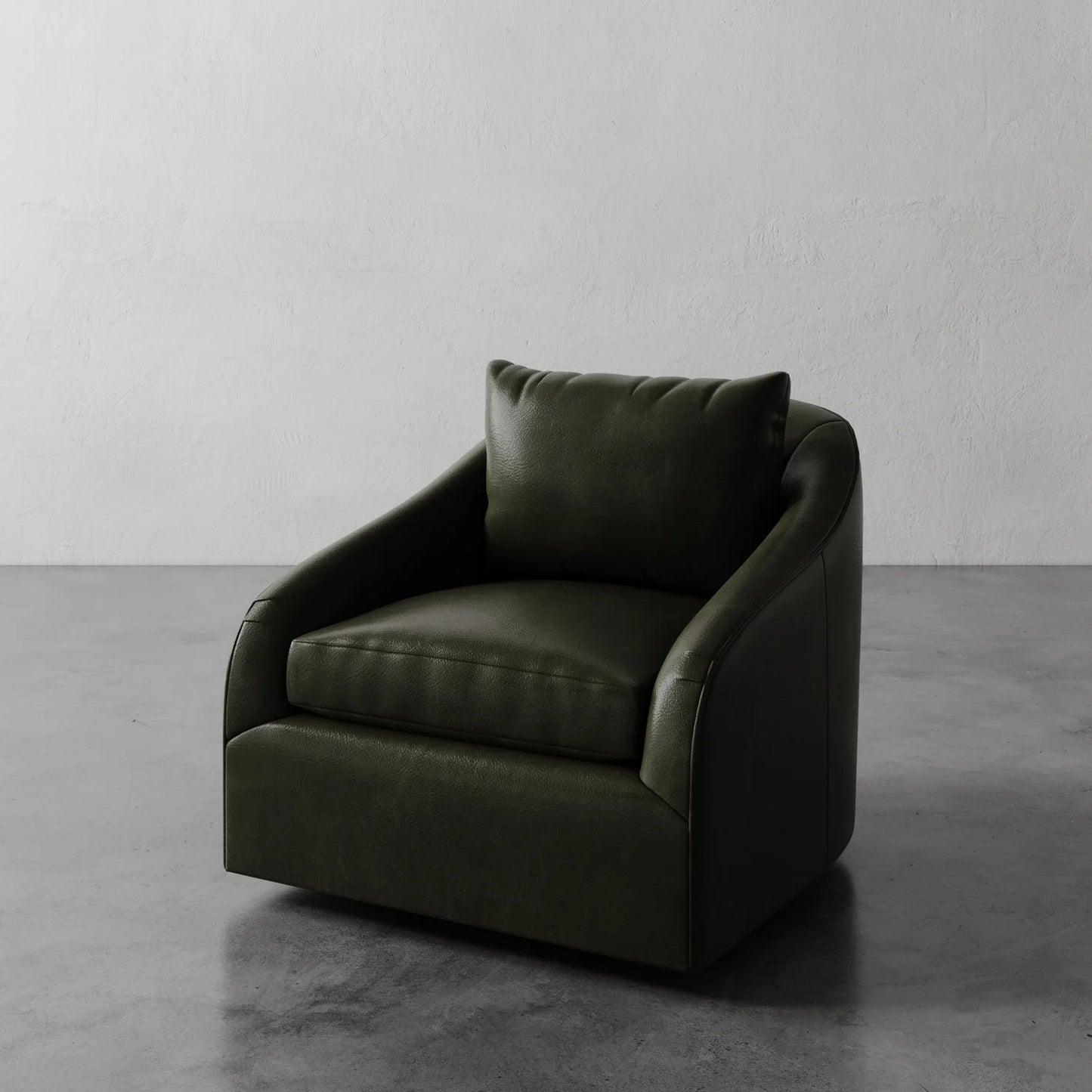Luxury Modern Rousseau Swivel Chair European Style for Villa