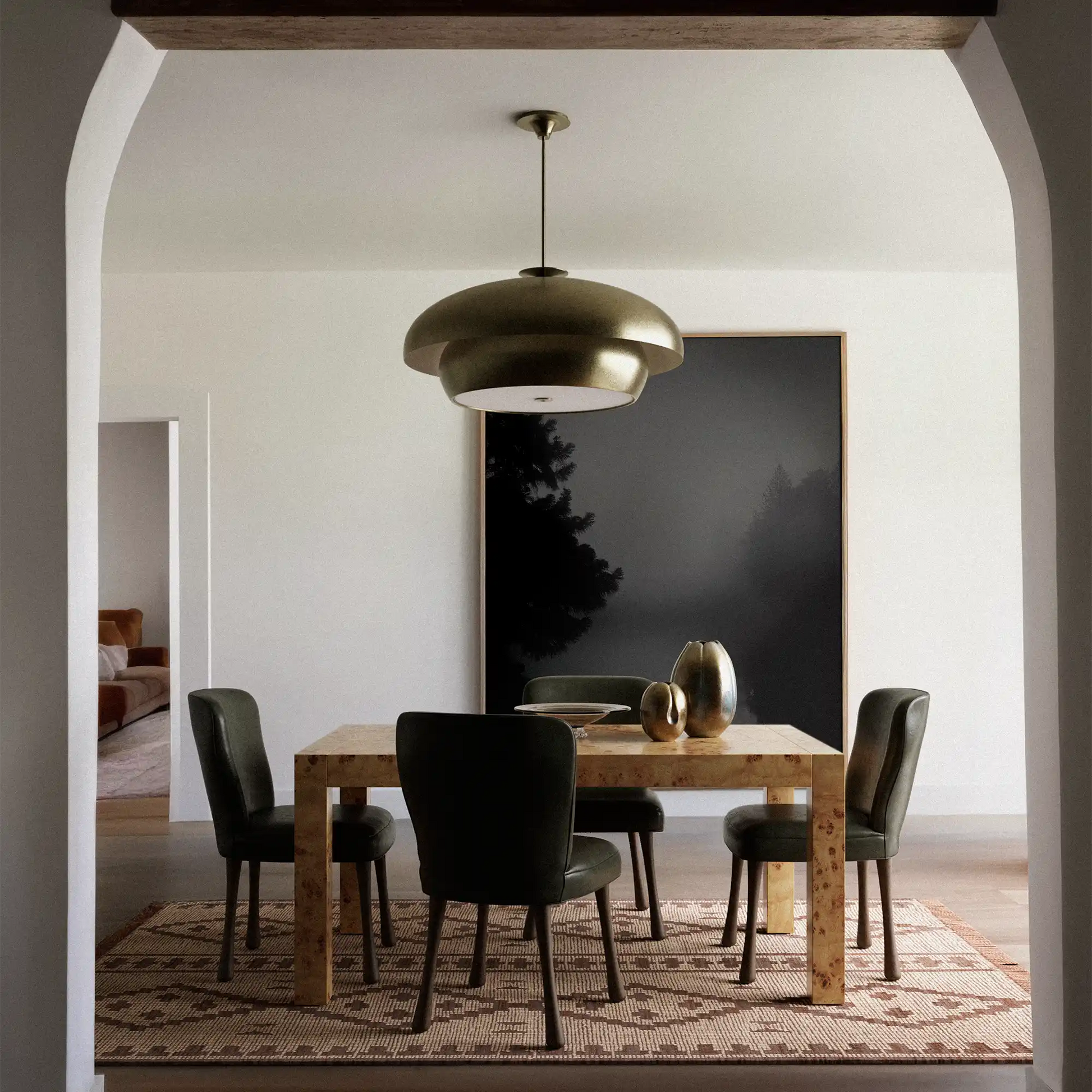 Luxury Modern Rozette Dining Chair European Style for Villa