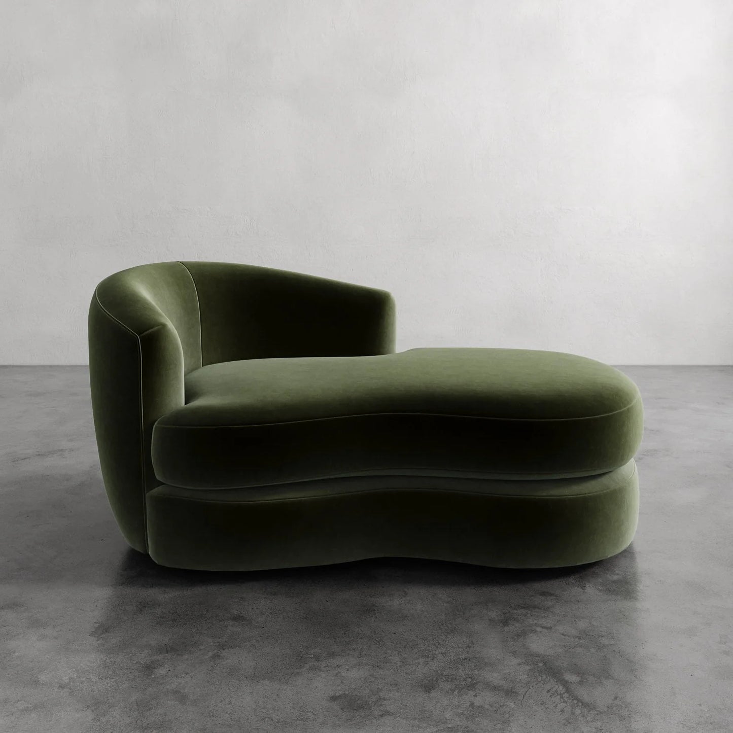 Luxury Modern Rulmann Left Arm Chaise European Style for Villa