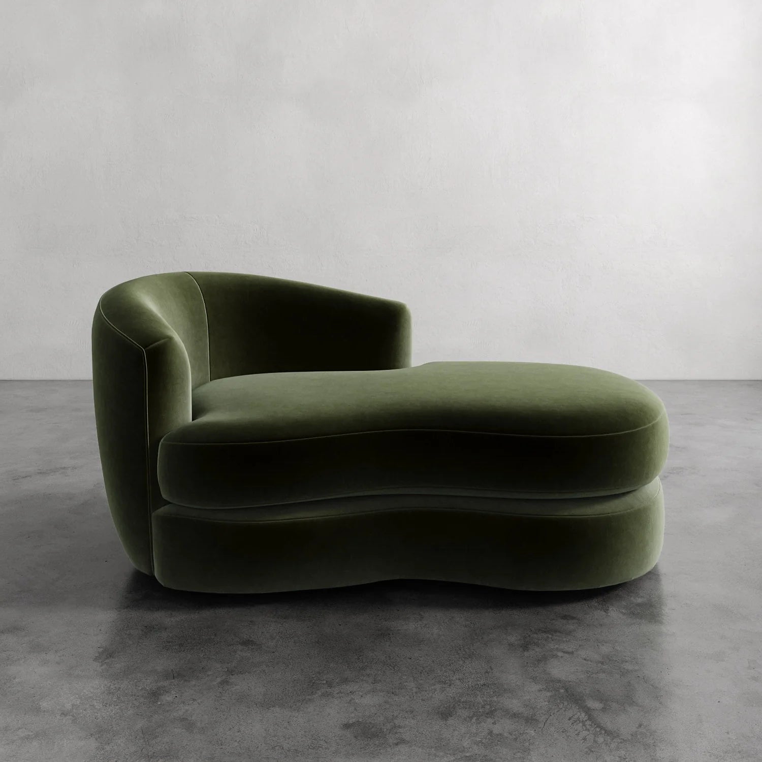 Luxury Modern Rulmann Left Arm Chaise European Style for Villa