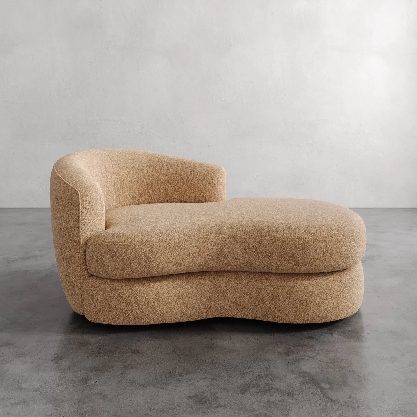 Luxury Modern Rulmann Left Arm Chaise European Style for Villa
