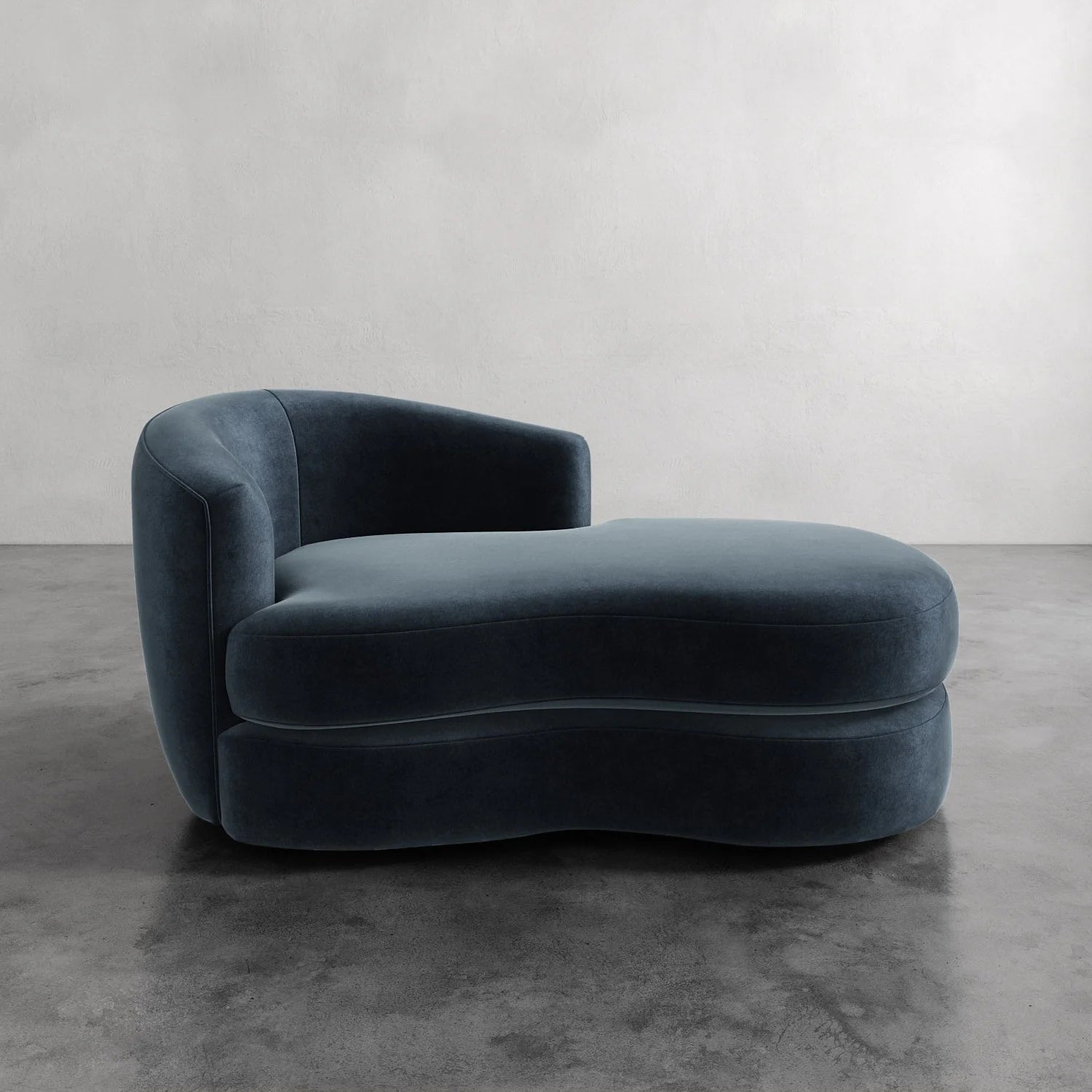Luxury Modern Rulmann Left Arm Chaise European Style for Villa