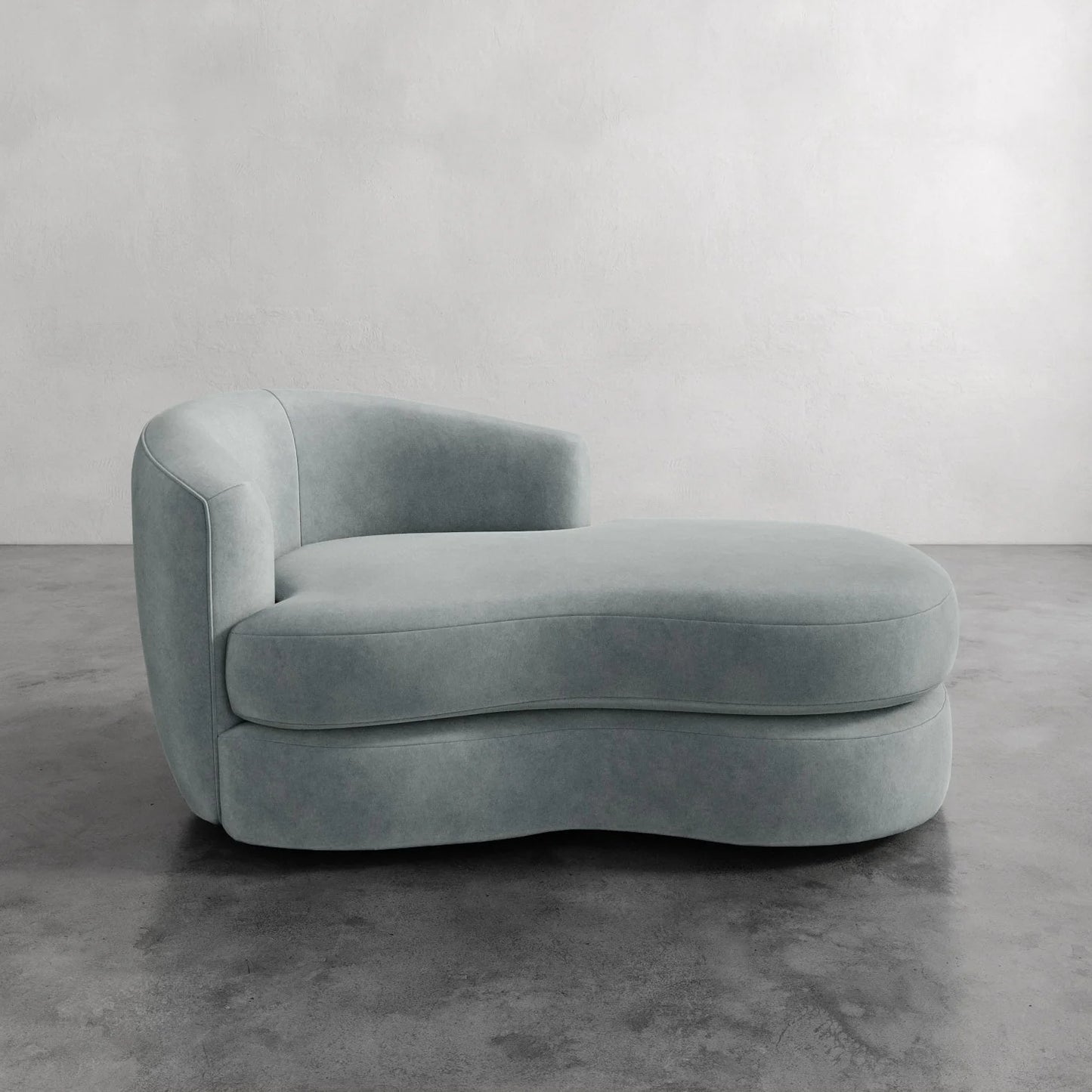Luxury Modern Rulmann Left Arm Chaise European Style for Villa