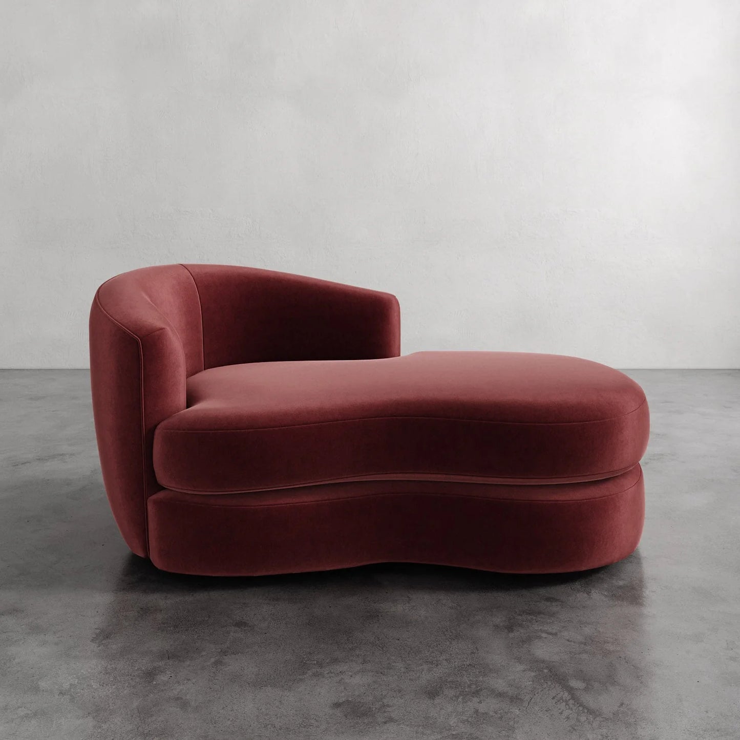 Luxury Modern Rulmann Left Arm Chaise European Style for Villa