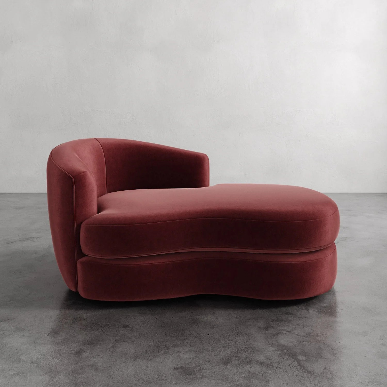 Luxury Modern Rulmann Left Arm Chaise European Style for Villa
