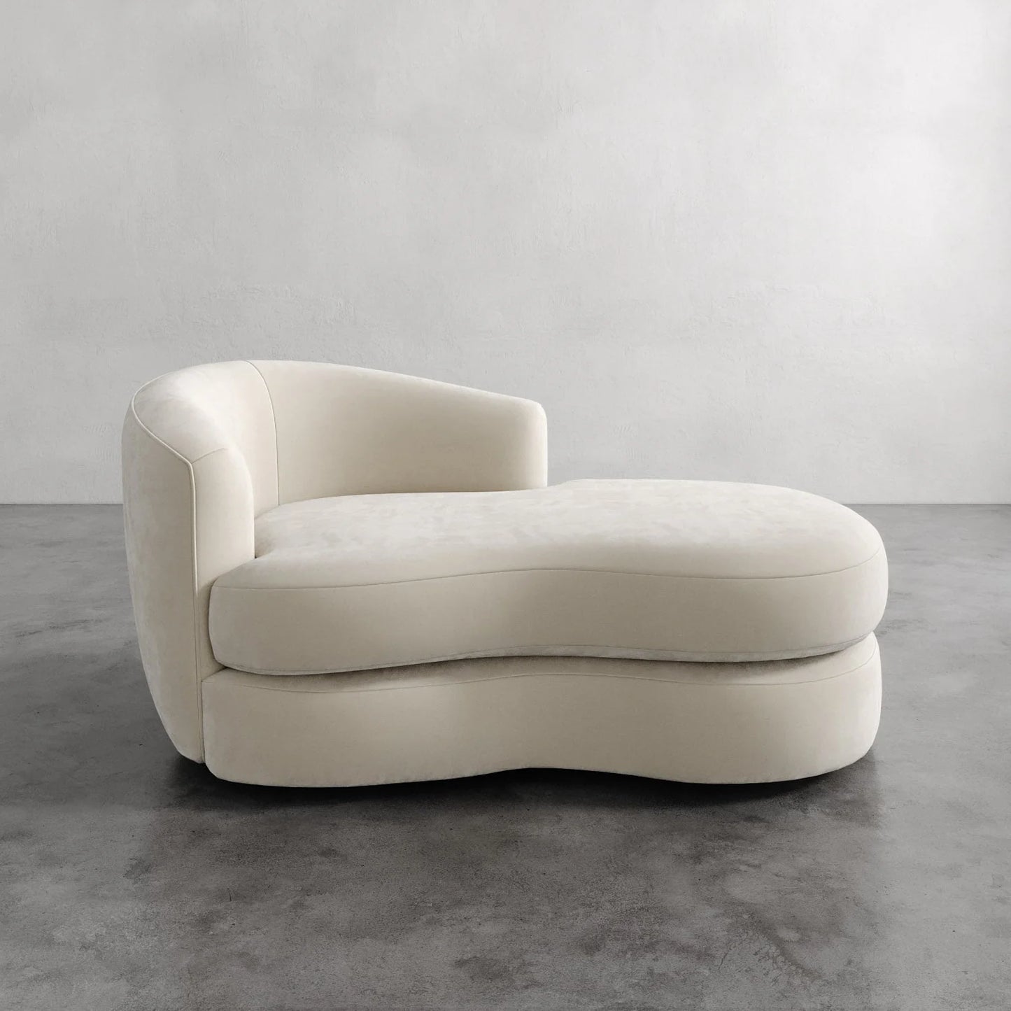 Luxury Modern Rulmann Left Arm Chaise European Style for Villa