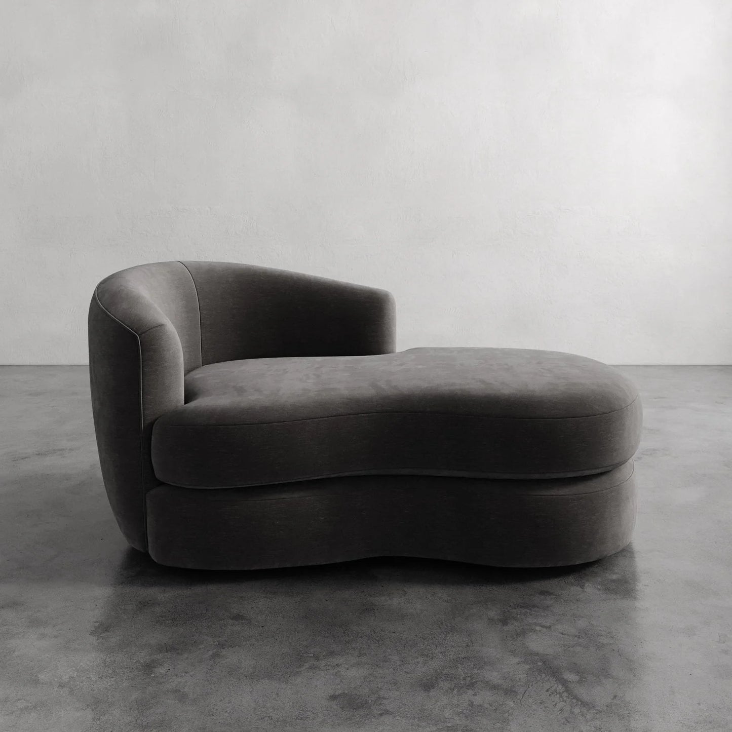 Luxury Modern Rulmann Left Arm Chaise European Style for Villa
