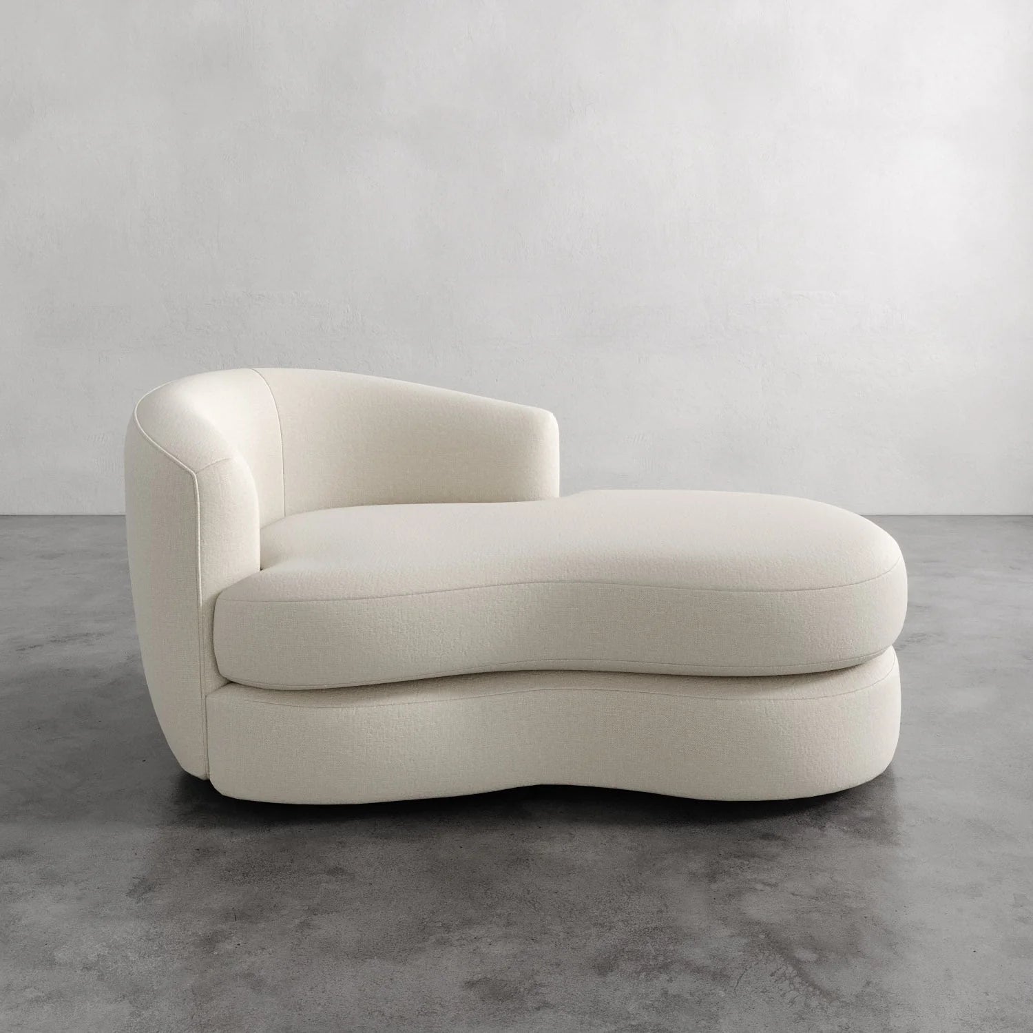 Luxury Modern Rulmann Left Arm Chaise European Style for Villa