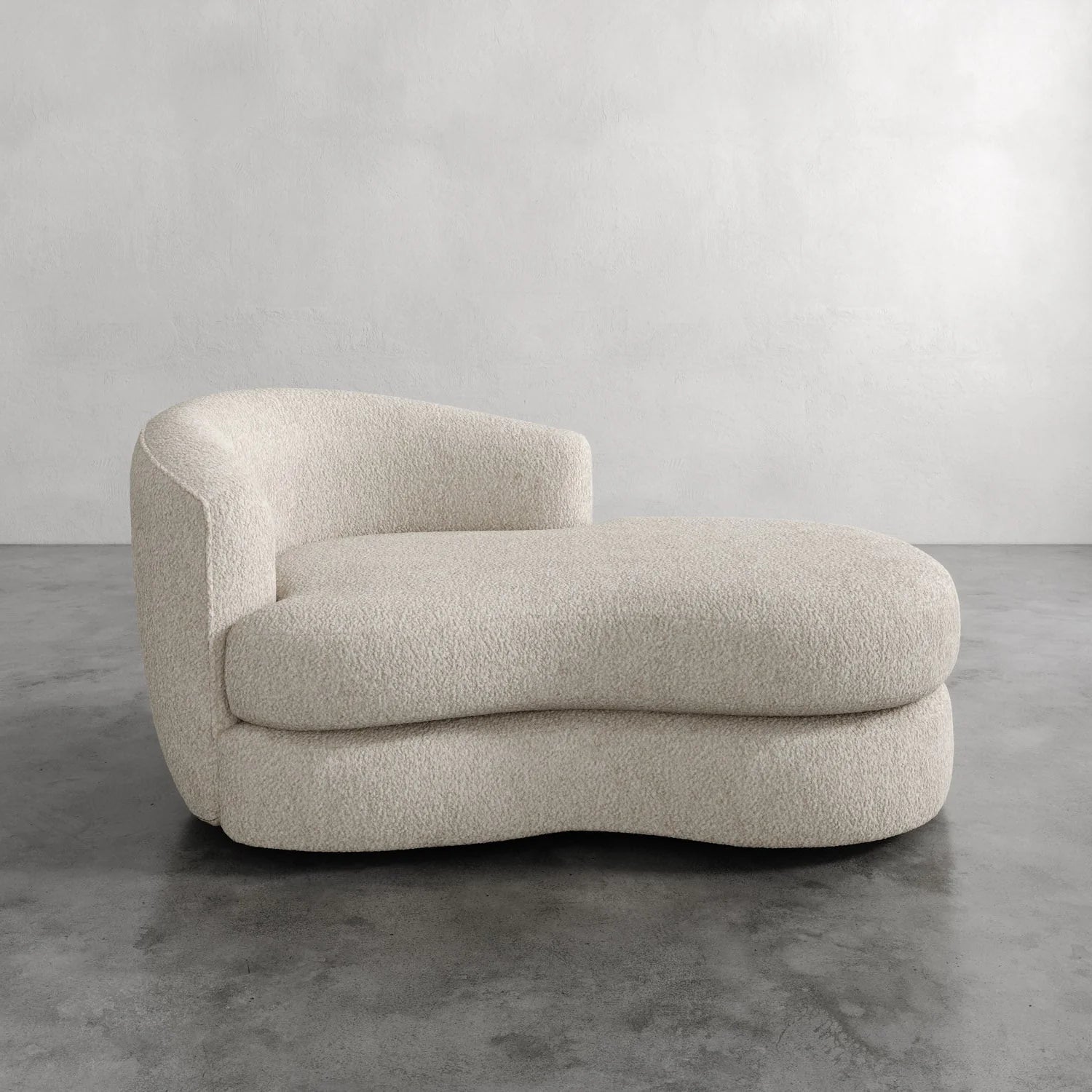 Luxury Modern Rulmann Left Arm Chaise European Style for Villa