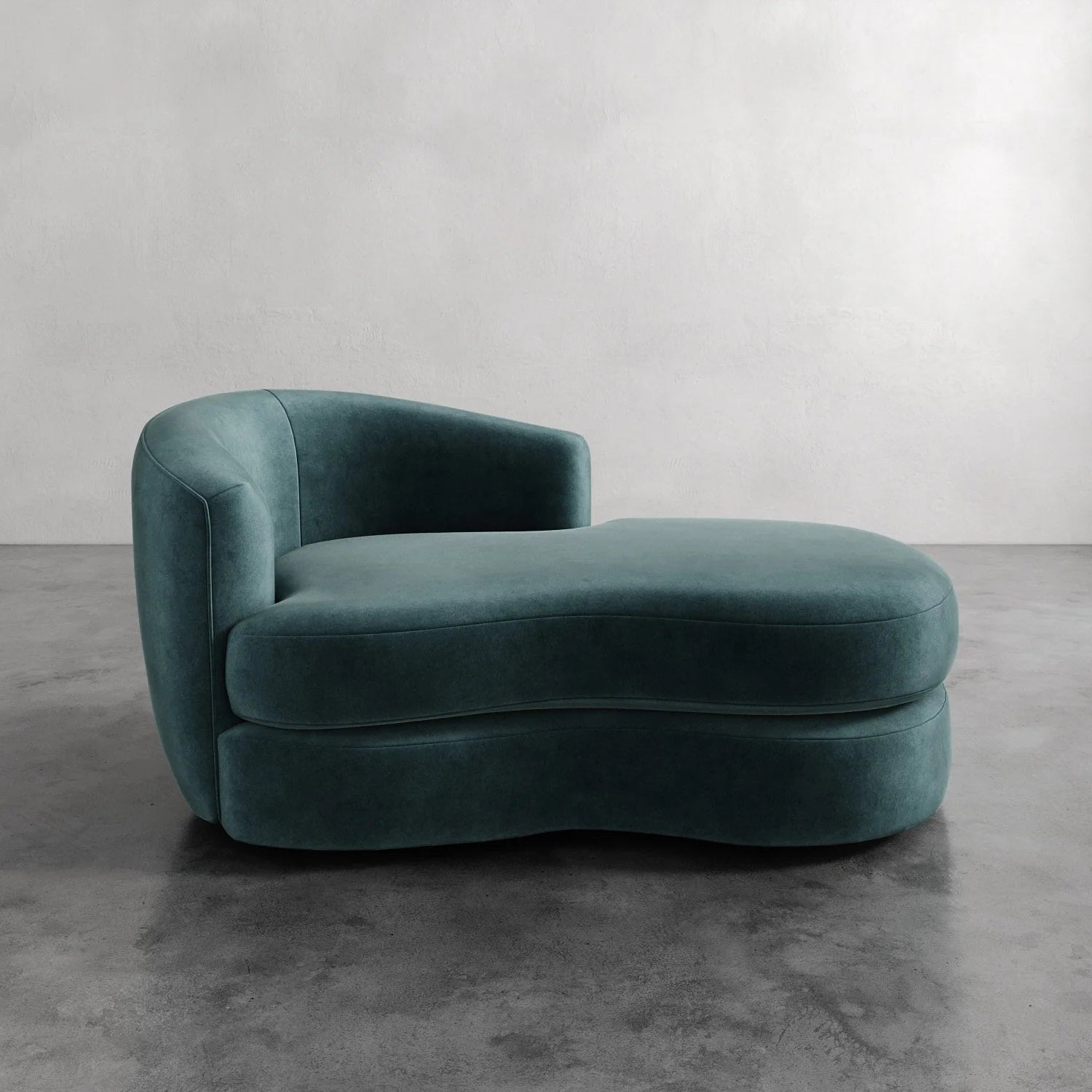 Luxury Modern Rulmann Left Arm Chaise European Style for Villa