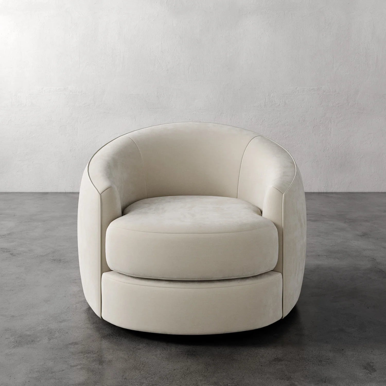 Luxury Modern Rulmann Swivel Chair European Style for Villa