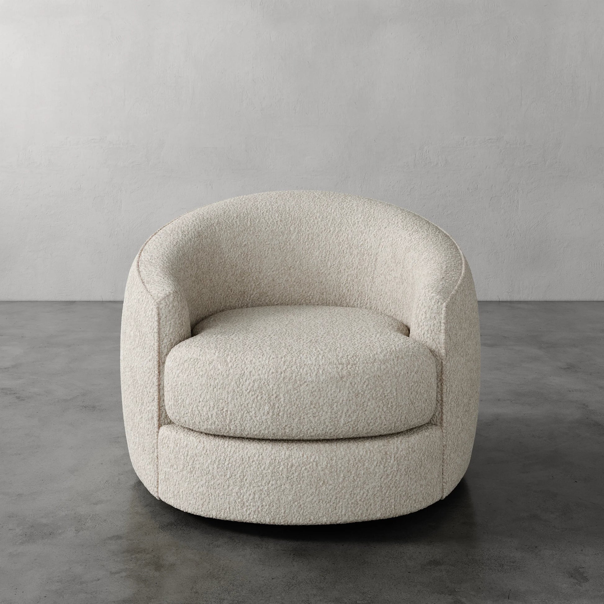 Luxury Modern Rulmann Swivel Chair European Style for Villa