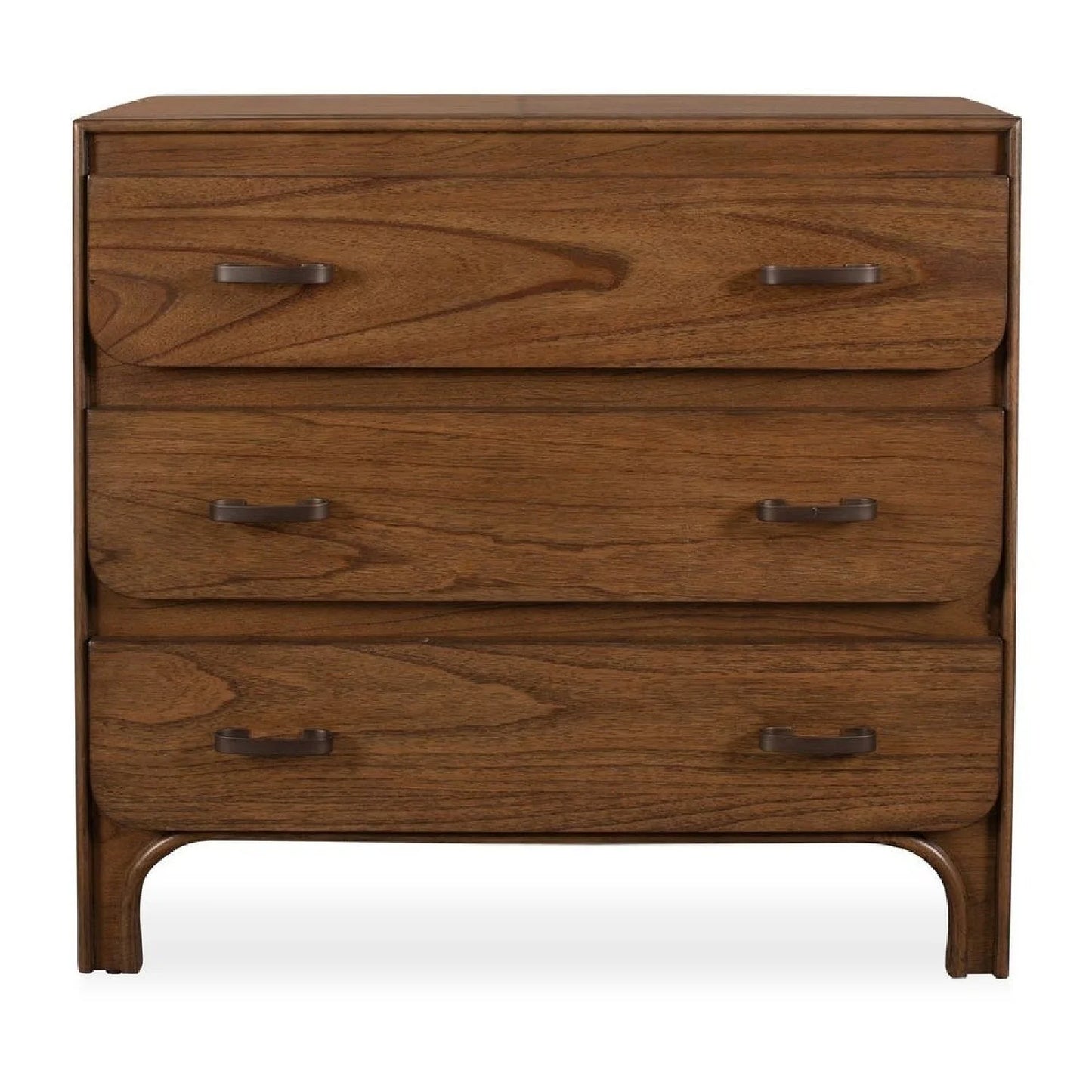 Luxury Modern Rustic Wooden 3-Drawer Chest European Style for Villa