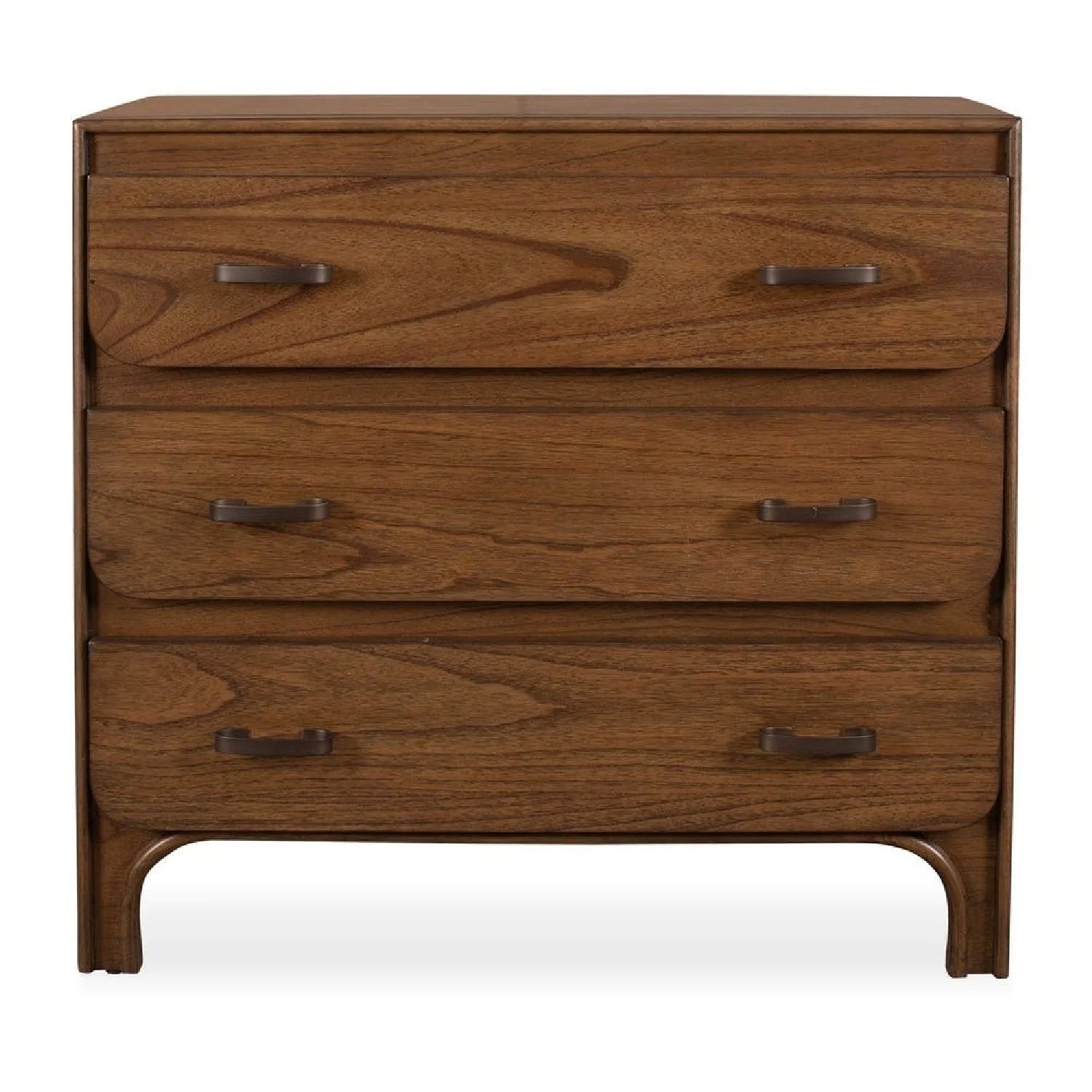 Luxury Modern Rustic Wooden 3-Drawer Chest European Style for Villa