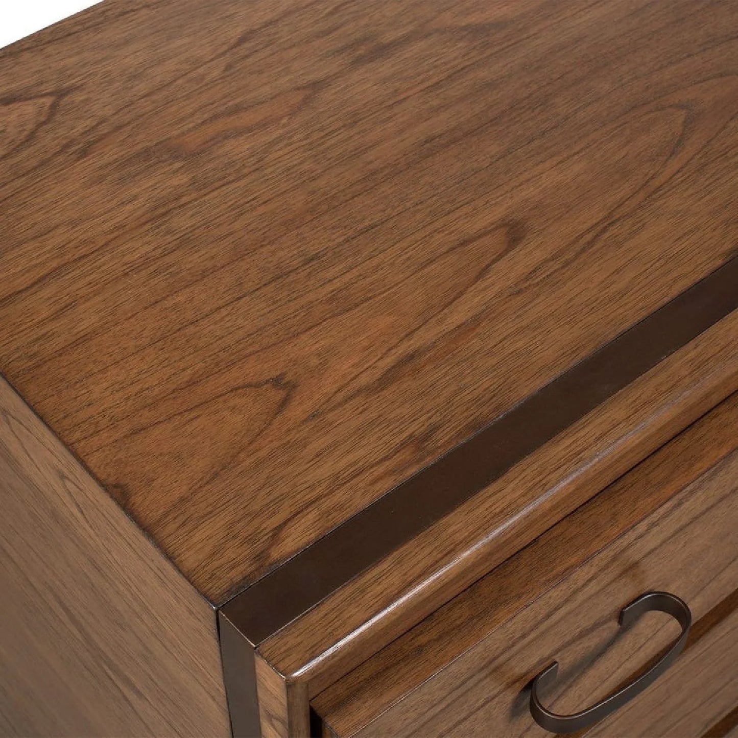 Luxury Modern Rustic Wooden 3-Drawer Chest European Style for Villa