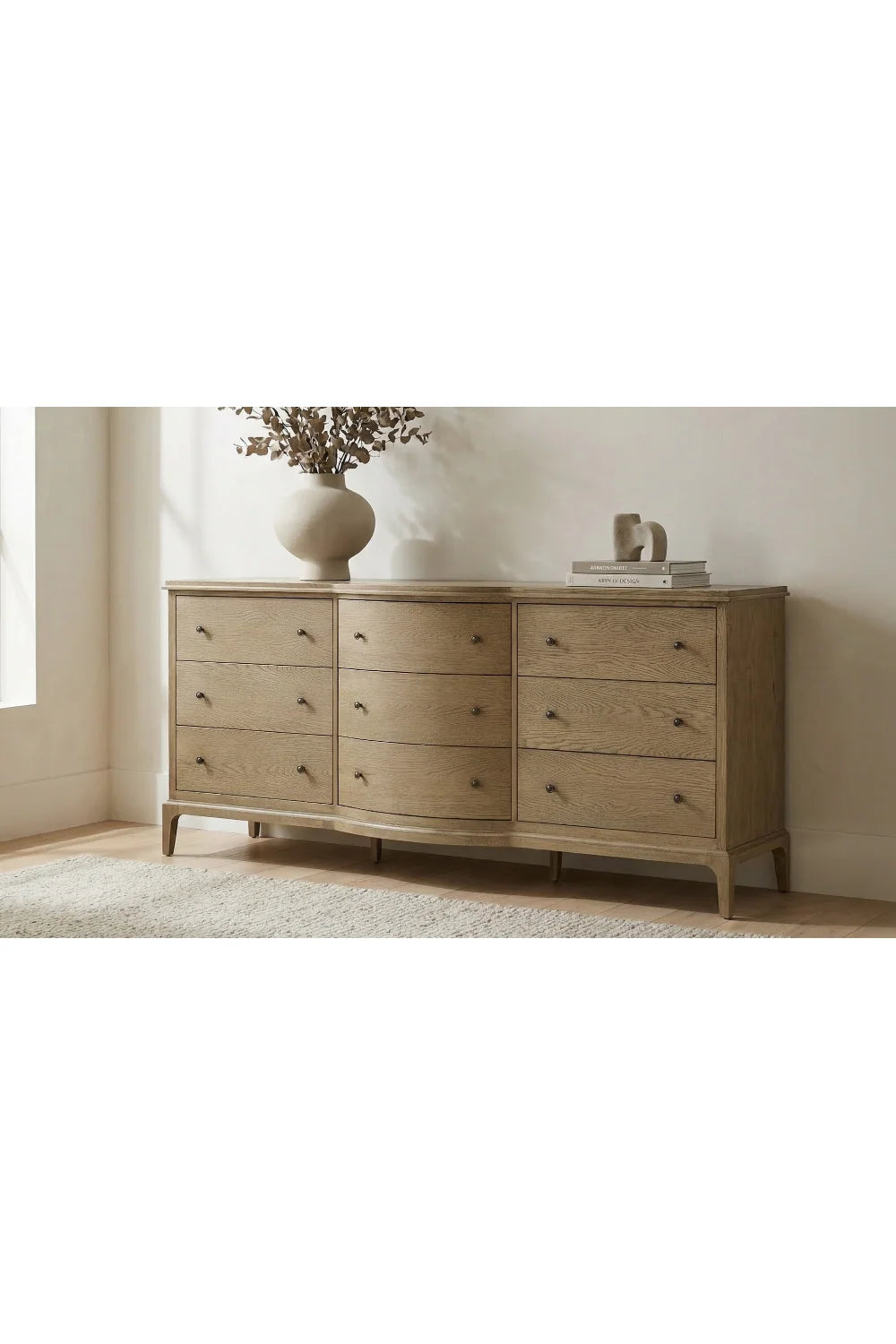 Luxury Modern Sadie 9-Drawer Dresser European Style for Villa