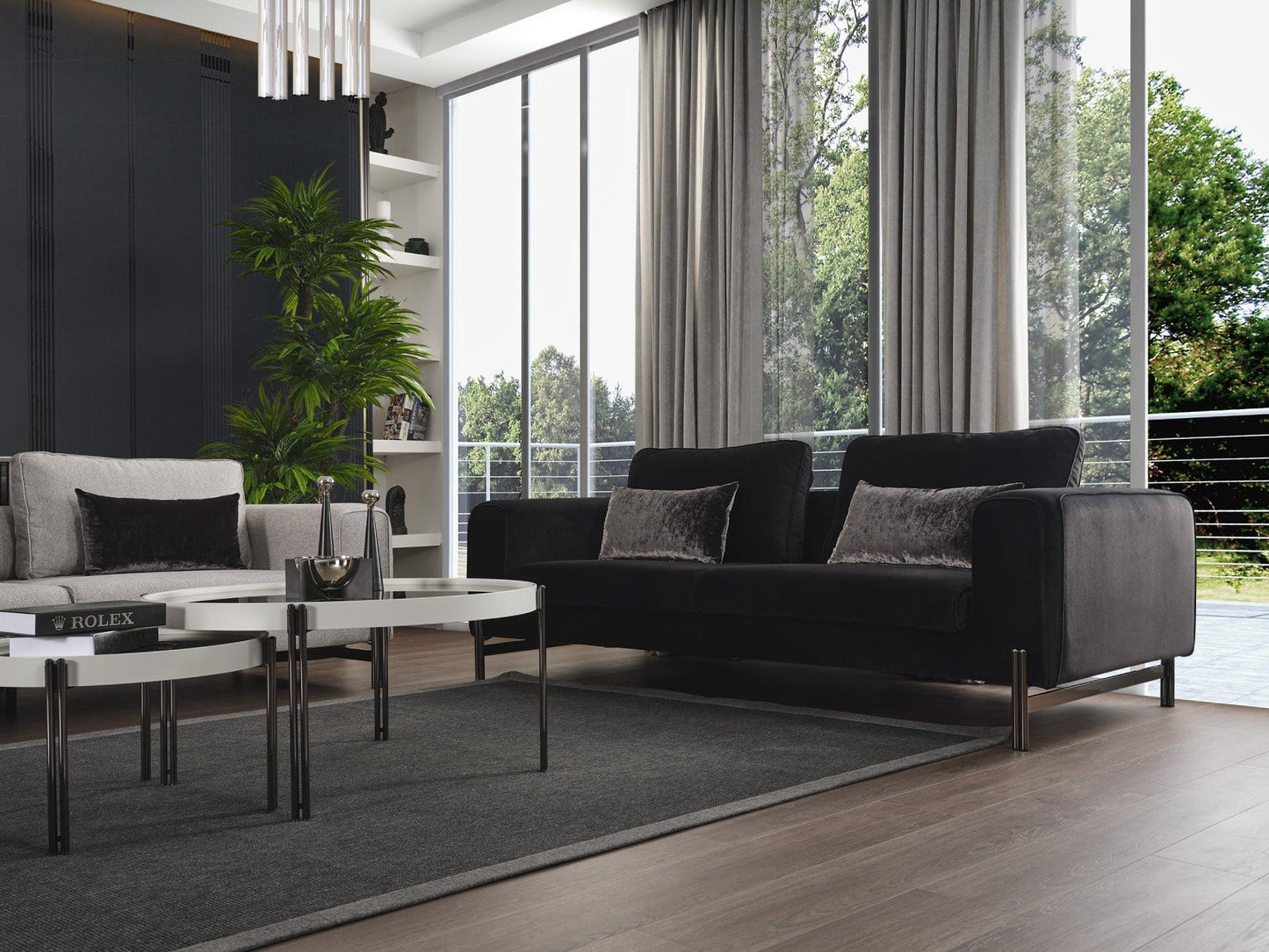 Luxury Modern Salena Sofa European Style for Villa