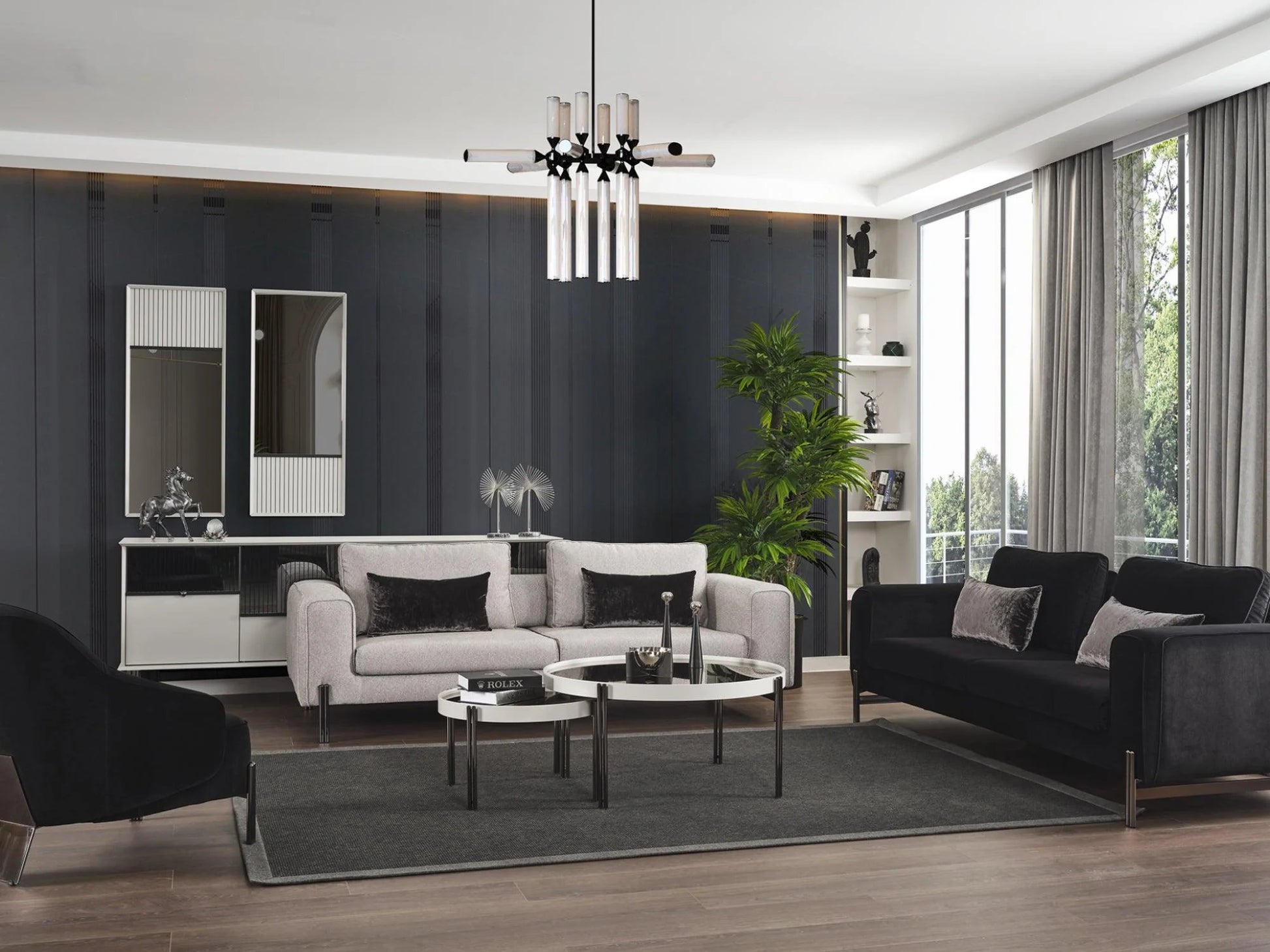 Luxury Modern Salena Sofa European Style for Villa