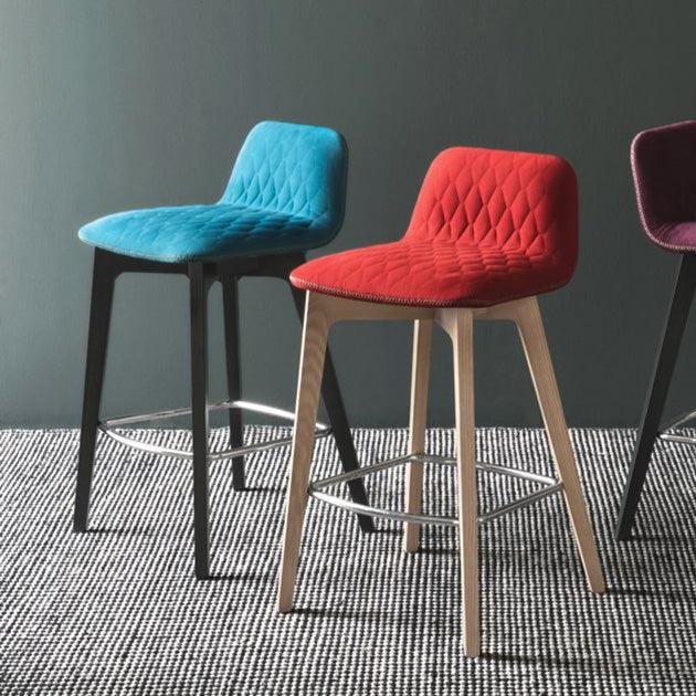 Luxury Modern Sami Counter Stool European Style for Villa