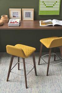 Luxury Modern Sami Counter Stool European Style for Villa