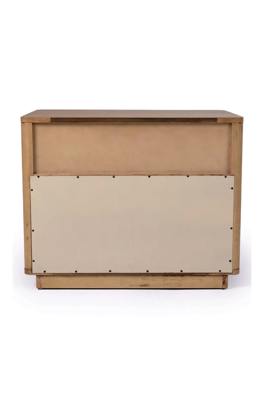 Luxury Modern Santa Monica 1-Drawer Nightstand European Style for Villa